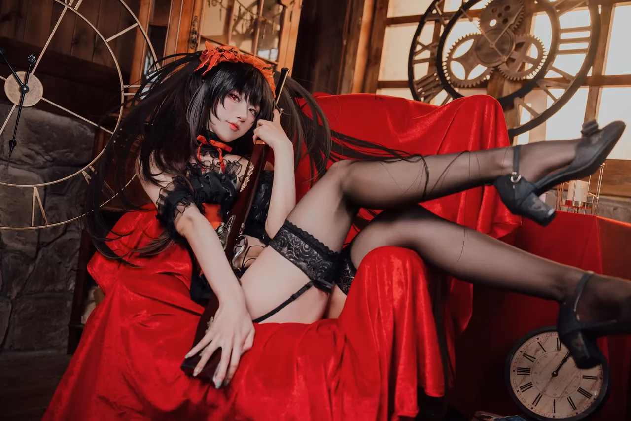 Abaorabbit as Kurumi Tokisaki — cosplay photo 20 of 36