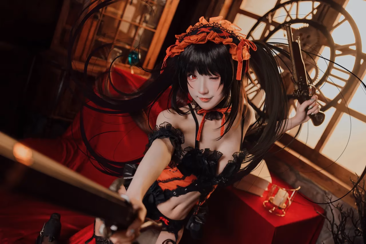 Abaorabbit as Kurumi Tokisaki — cosplay photo 4 of 36