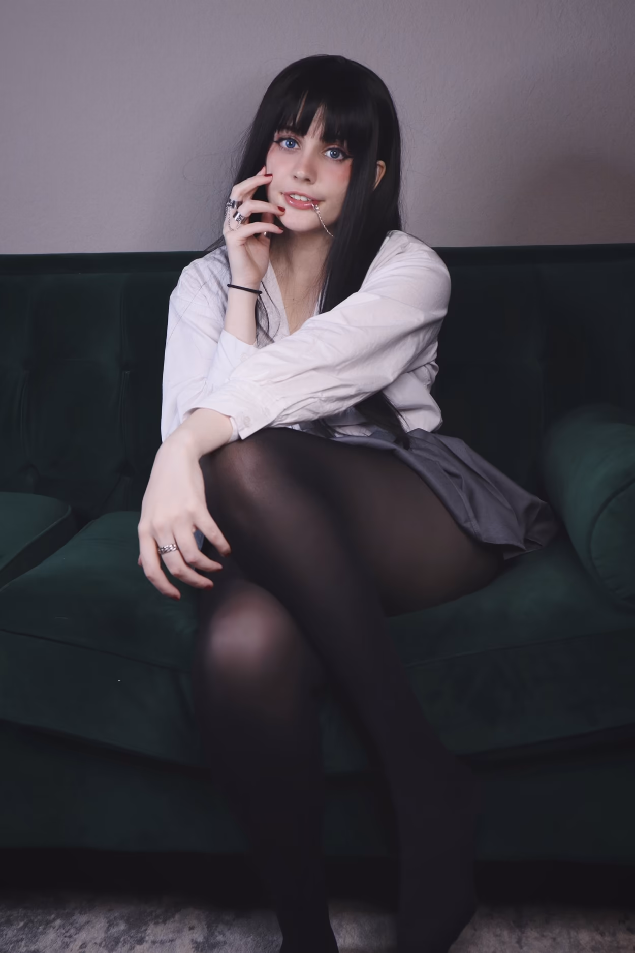 Adina Luna as Yumeko Jabami — cosplay photo 16 of 32