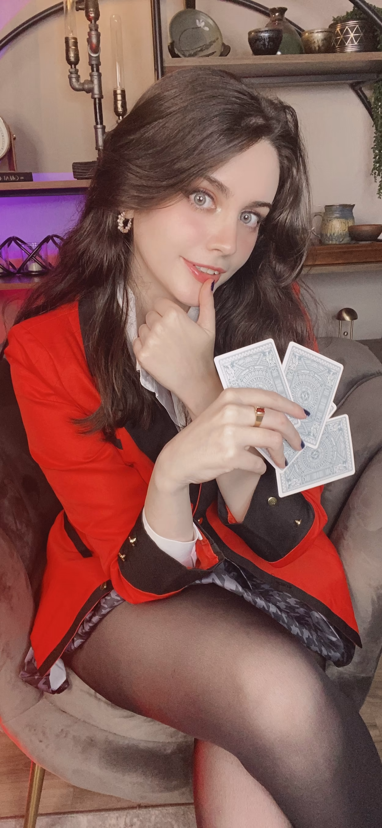 Adina Luna as Yumeko Jabami — cosplay photo 2 of 32