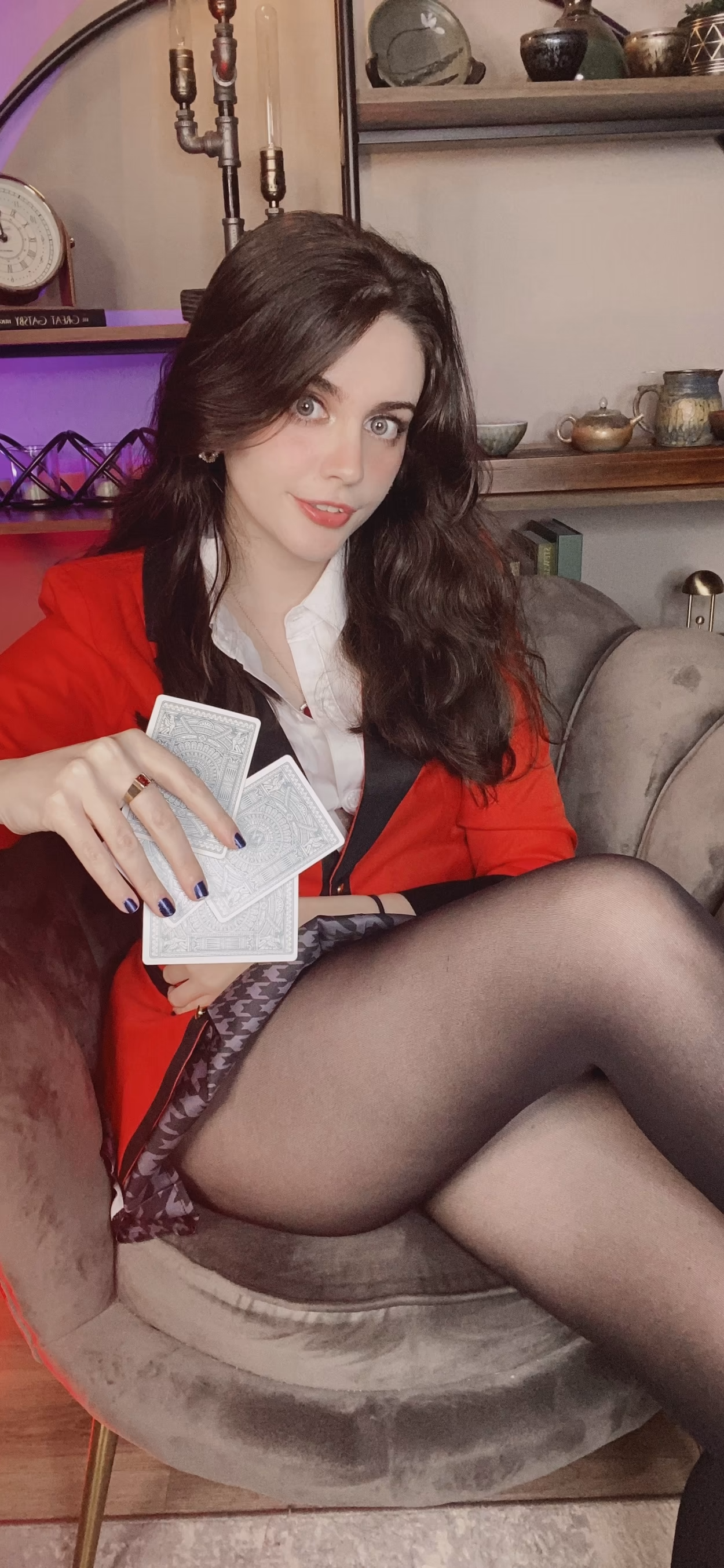 Adina Luna as Yumeko Jabami — cosplay photo 3 of 32