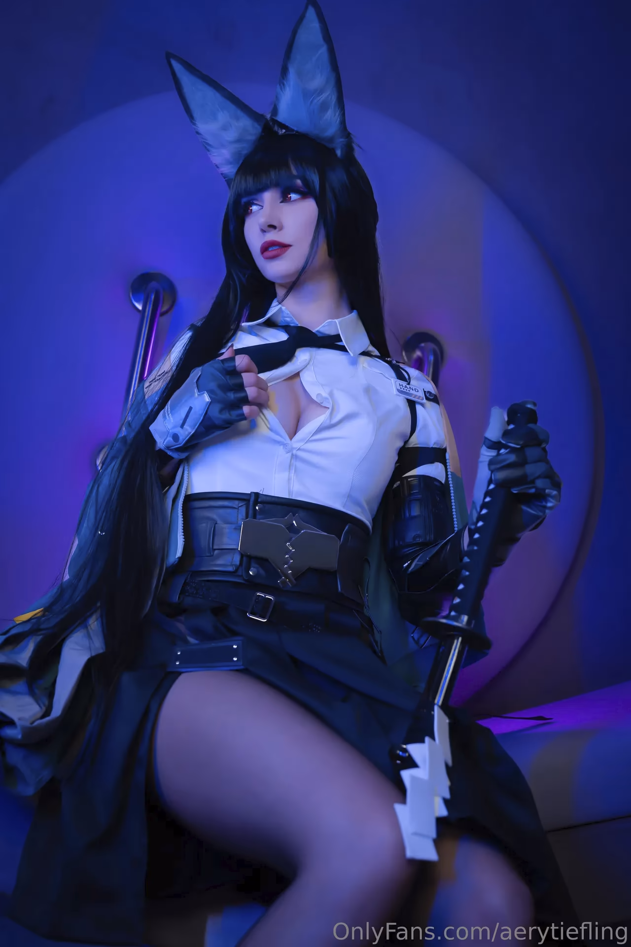 Aery Tiefling as Hoshimi Miyabi — cosplay photo 11 of 76