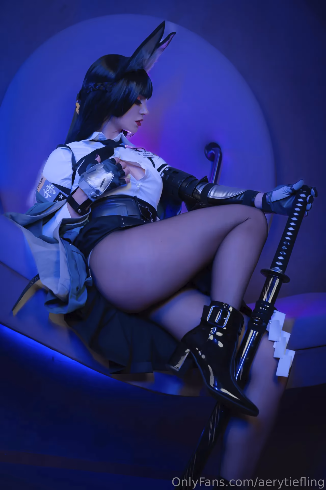 Aery Tiefling as Hoshimi Miyabi — cosplay photo 12 of 76