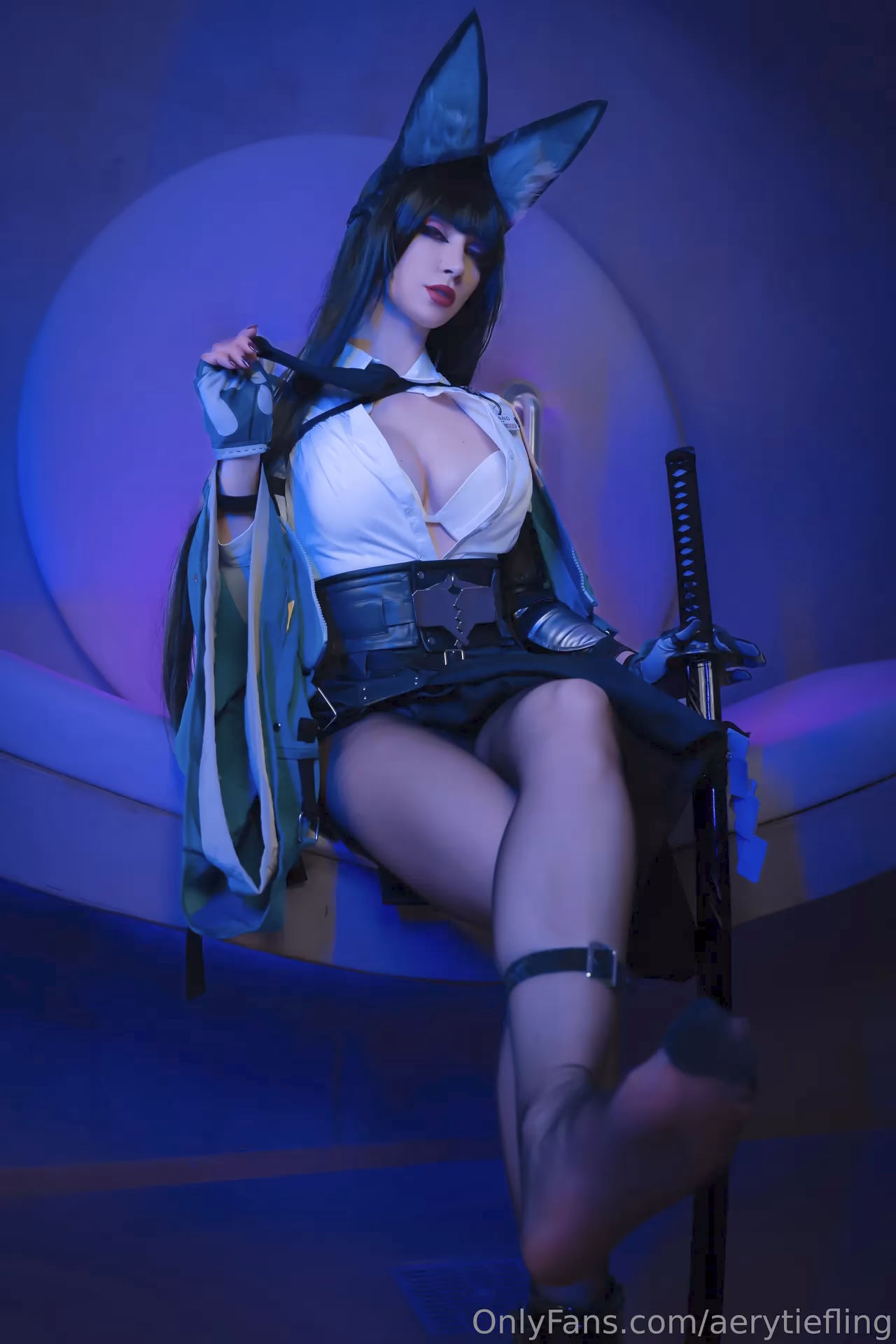 Aery Tiefling as Hoshimi Miyabi — cosplay photo 13 of 76