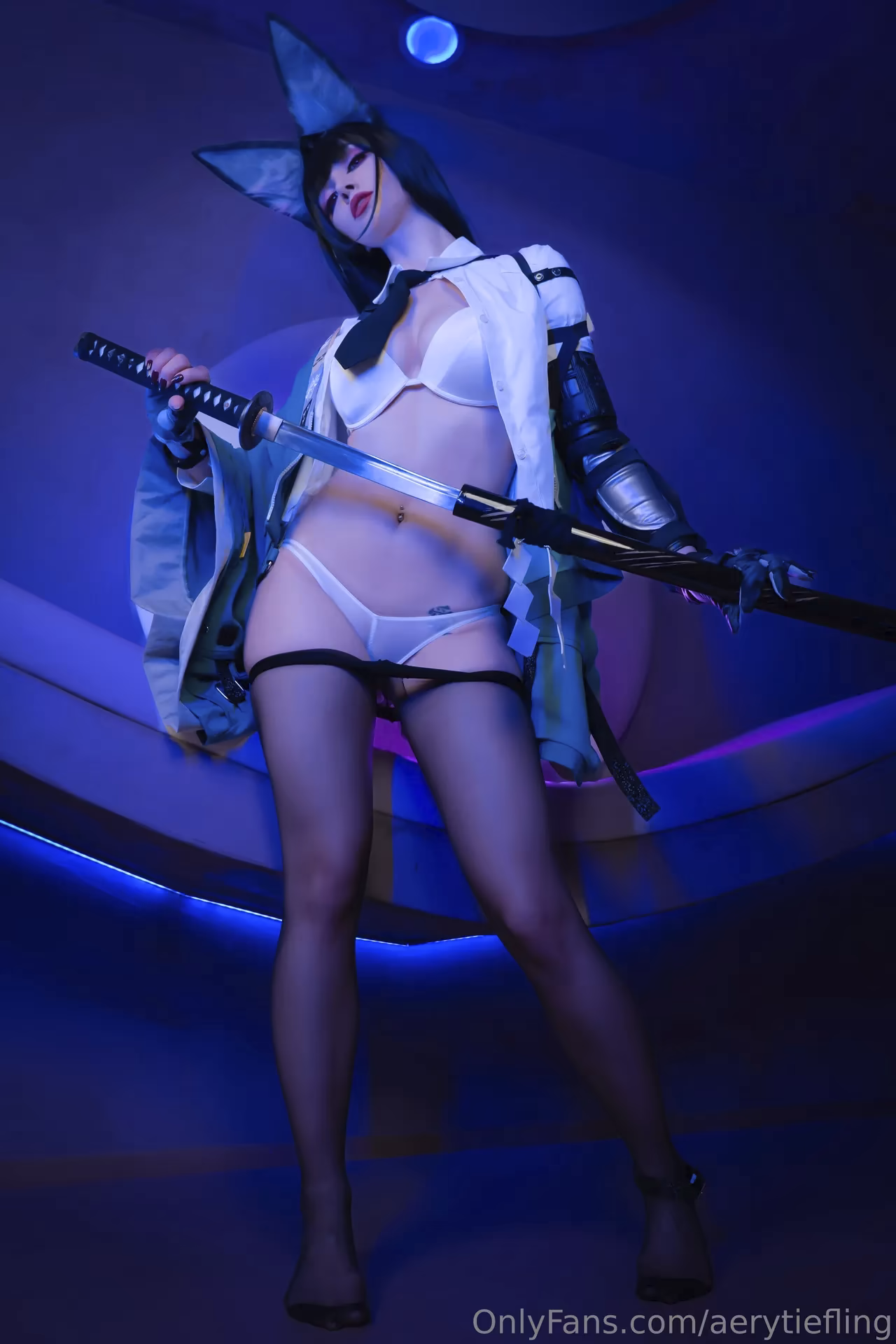 Aery Tiefling as Hoshimi Miyabi — cosplay photo 22 of 76