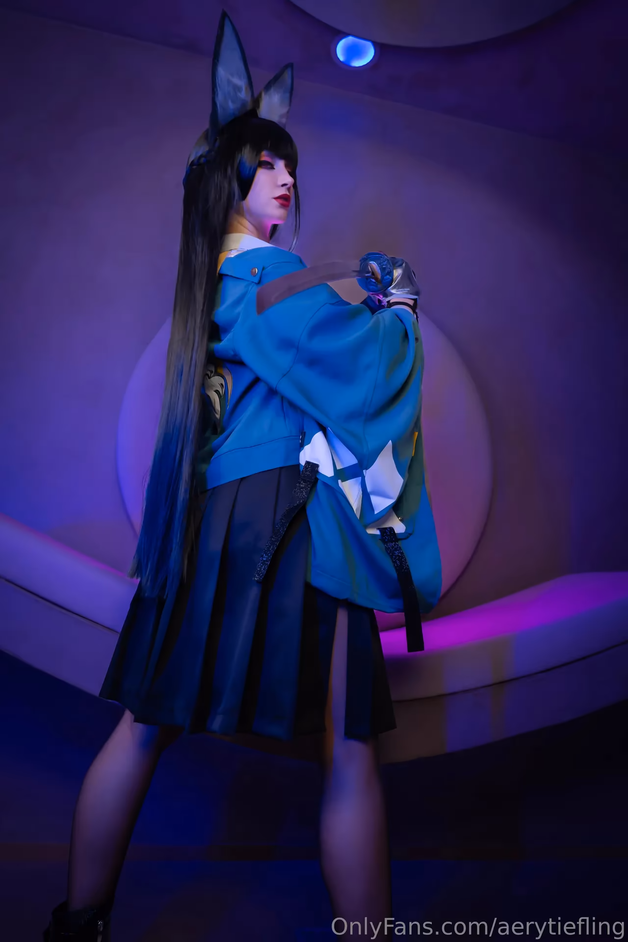 Aery Tiefling as Hoshimi Miyabi — cosplay photo 8 of 76