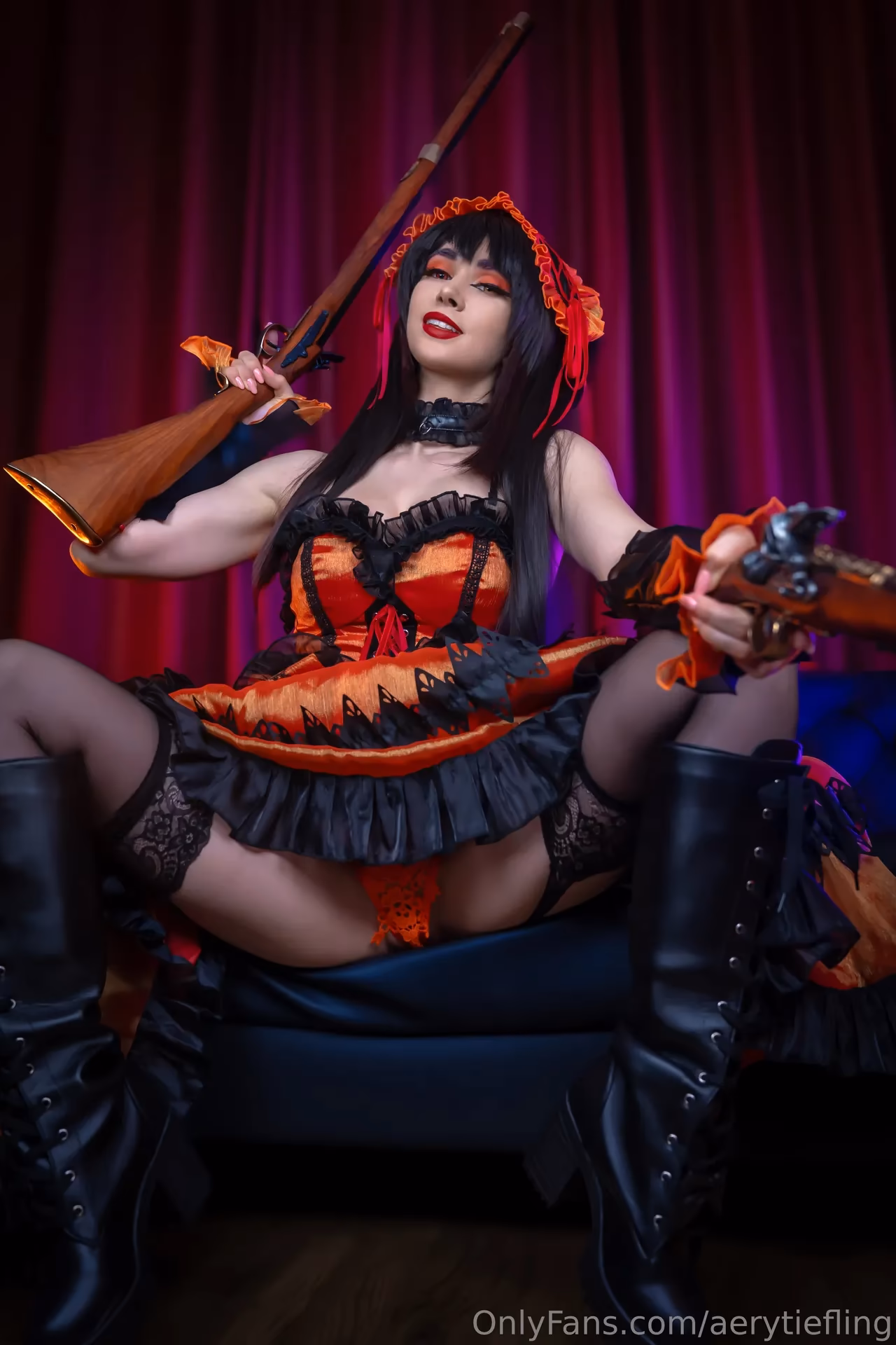 Aery Tiefling as Kurumi Tokisaki — cosplay photo 11 of 64