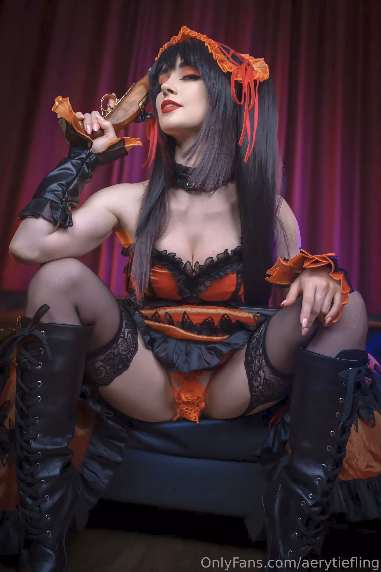 Aery Tiefling as Kurumi Tokisaki — cosplay photo 13 of 64