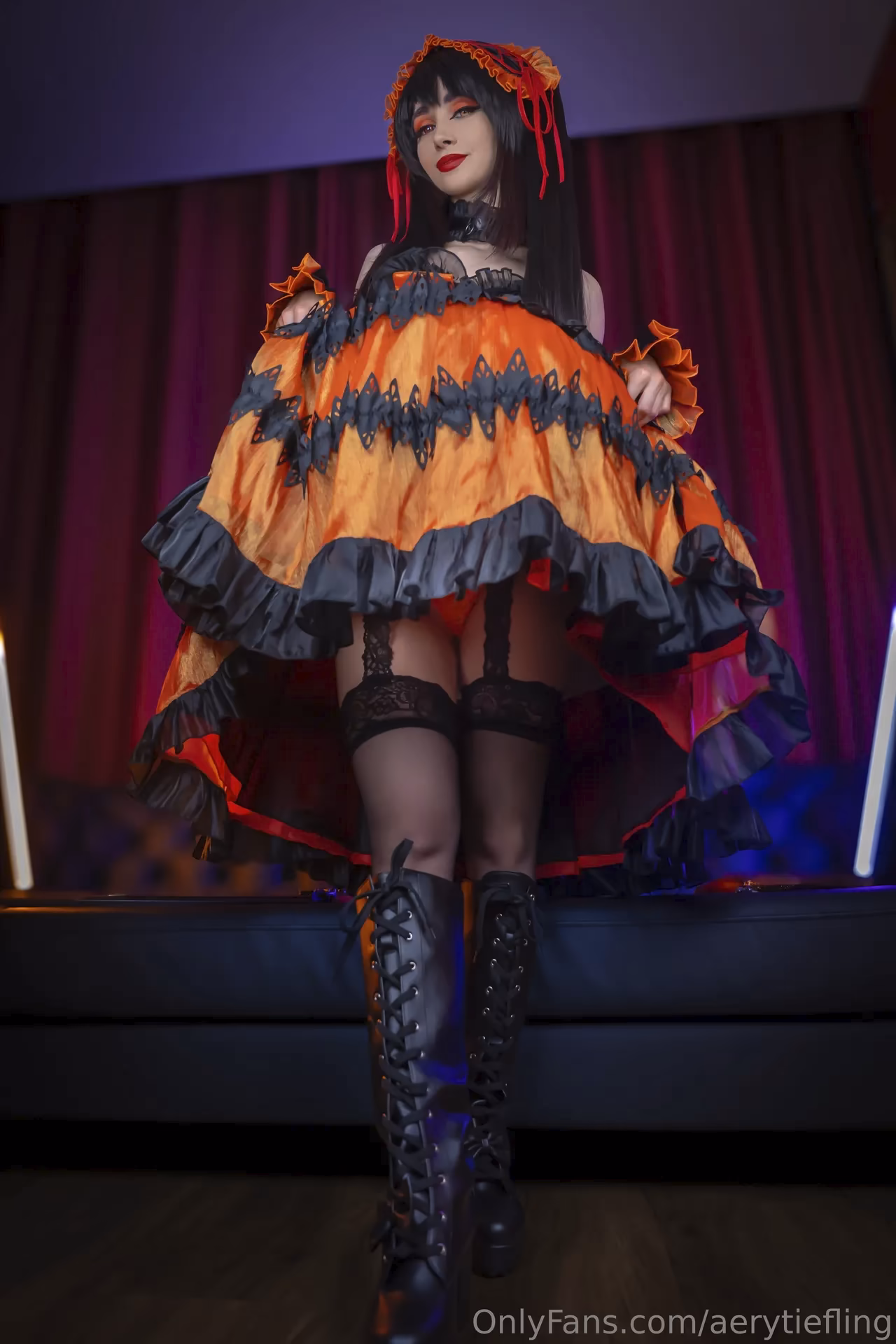 Aery Tiefling as Kurumi Tokisaki — cosplay photo 4 of 64