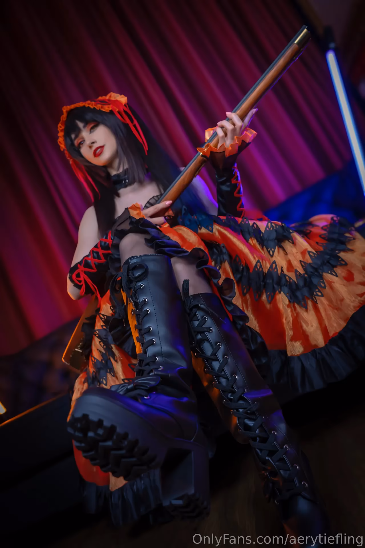 Aery Tiefling as Kurumi Tokisaki — cosplay photo 6 of 64