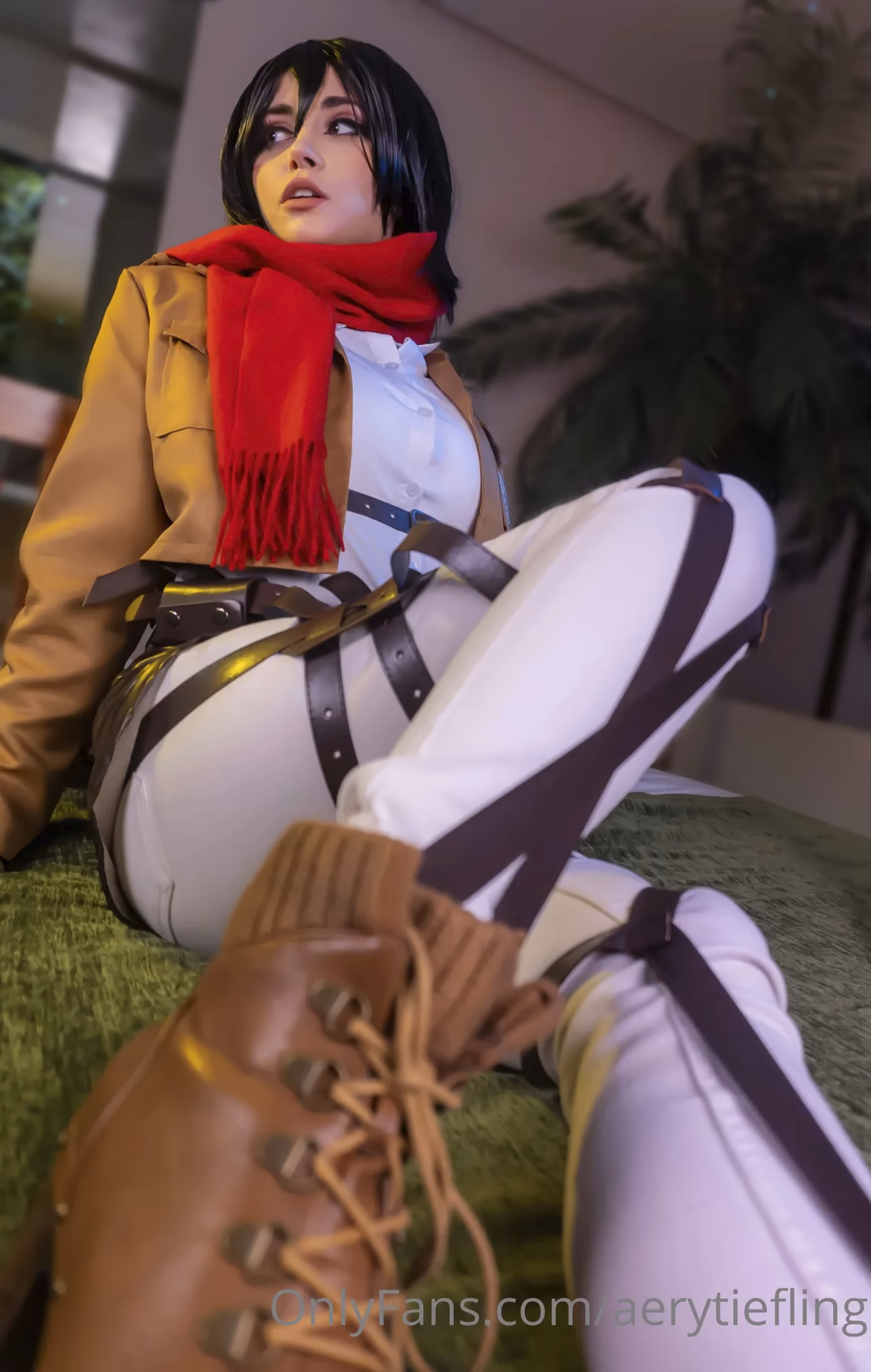 Aery Tiefling as Mikasa Ackerman — cosplay photo 4 of 74