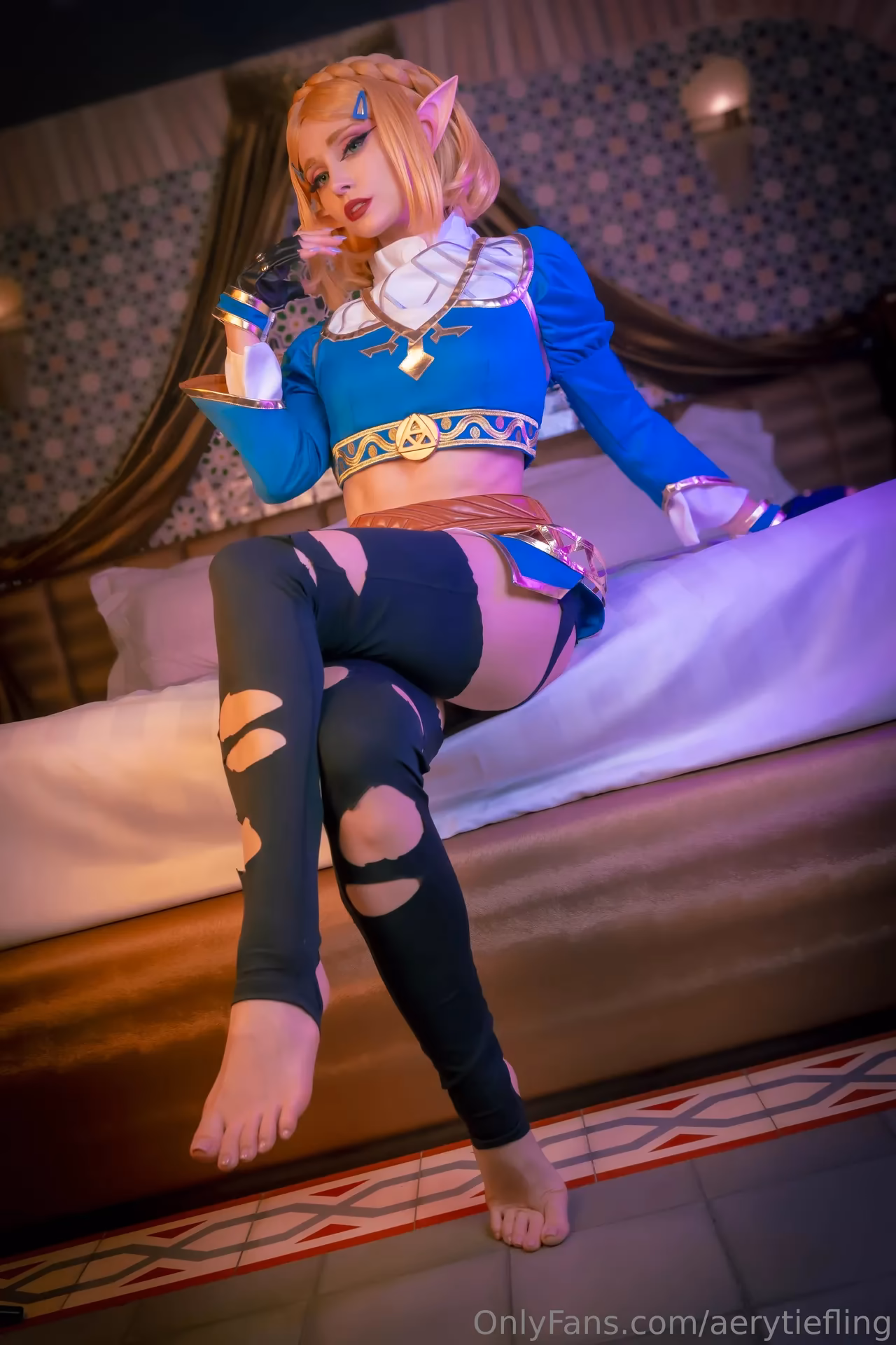 Aery Tiefling as Princess Zelda — cosplay photo 4 of 73