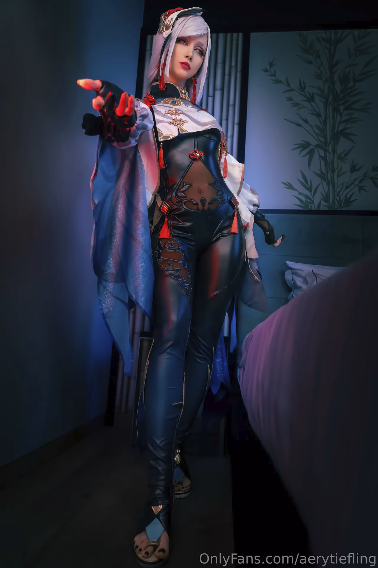 Aery Tiefling as Shenhe — cosplay photo 2 of 59