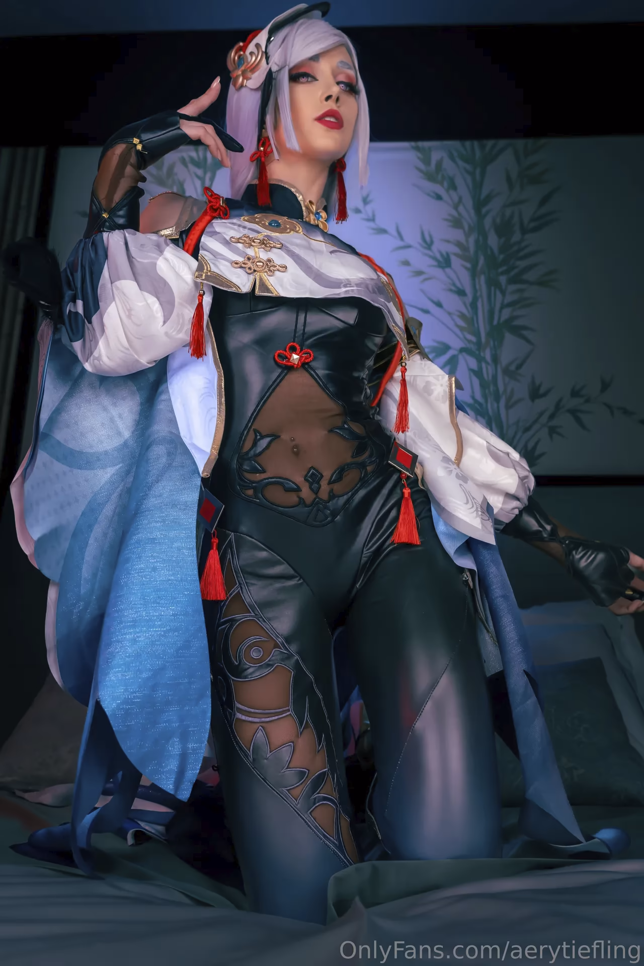Aery Tiefling as Shenhe — cosplay photo 8 of 59