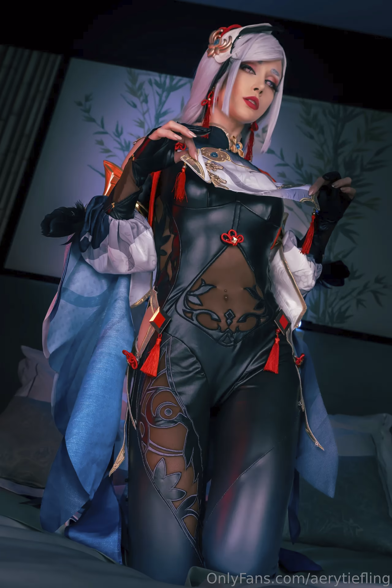 Aery Tiefling as Shenhe — cosplay photo 9 of 59