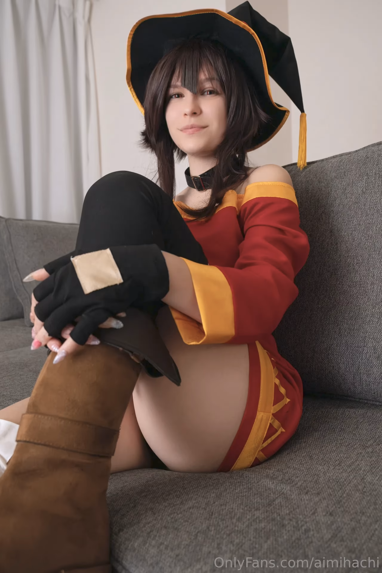 Aimihachi as Megumin — cosplay photo 4 of 9