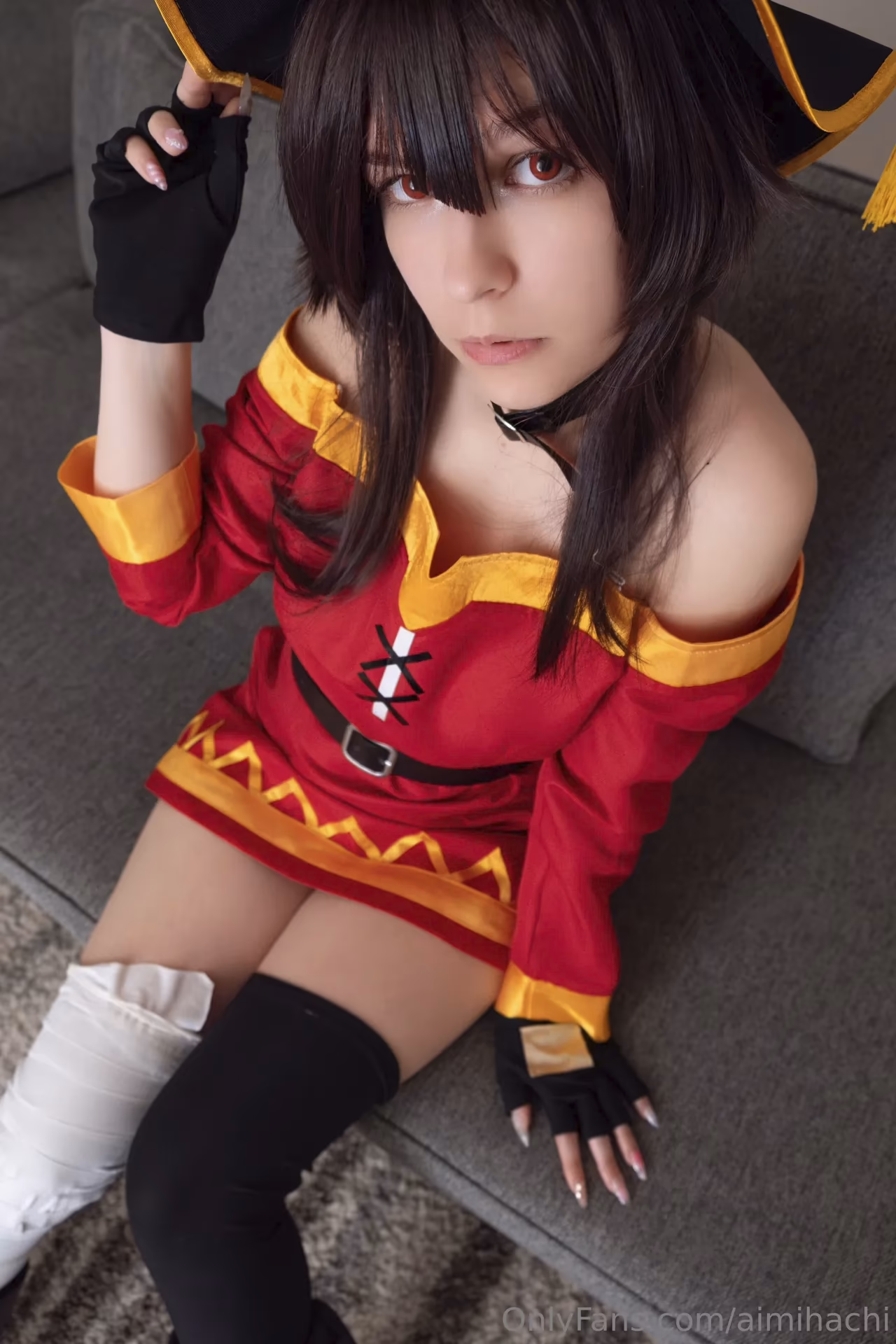 Aimihachi as Megumin — cosplay photo 5 of 9