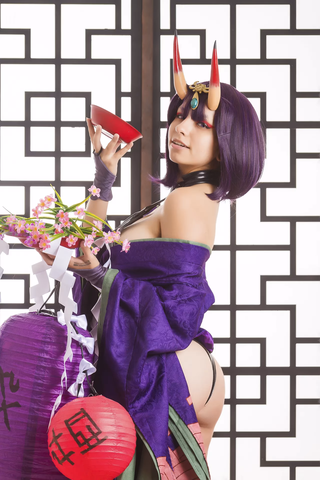 Ale Tanooki as Shuten-Douji — cosplay photo 3 of 46