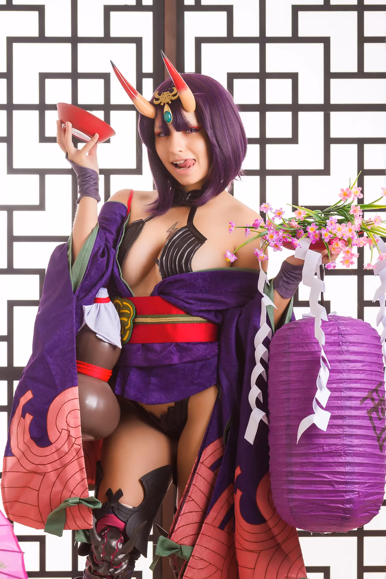 Ale Tanooki as Shuten-Douji — cosplay photo 7 of 46