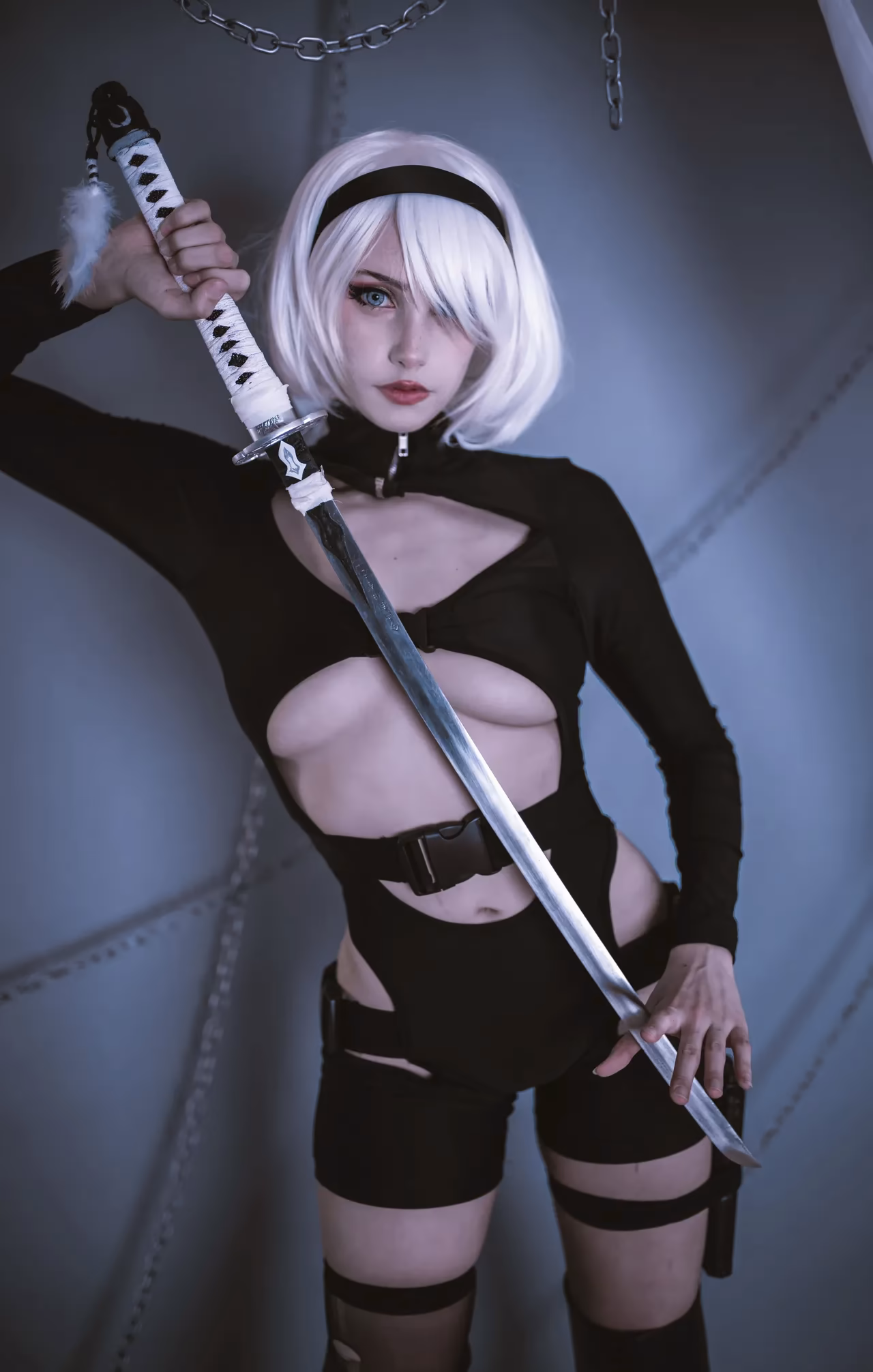 Alexandre is Fluffy as 2B — cosplay photo 7 of 8