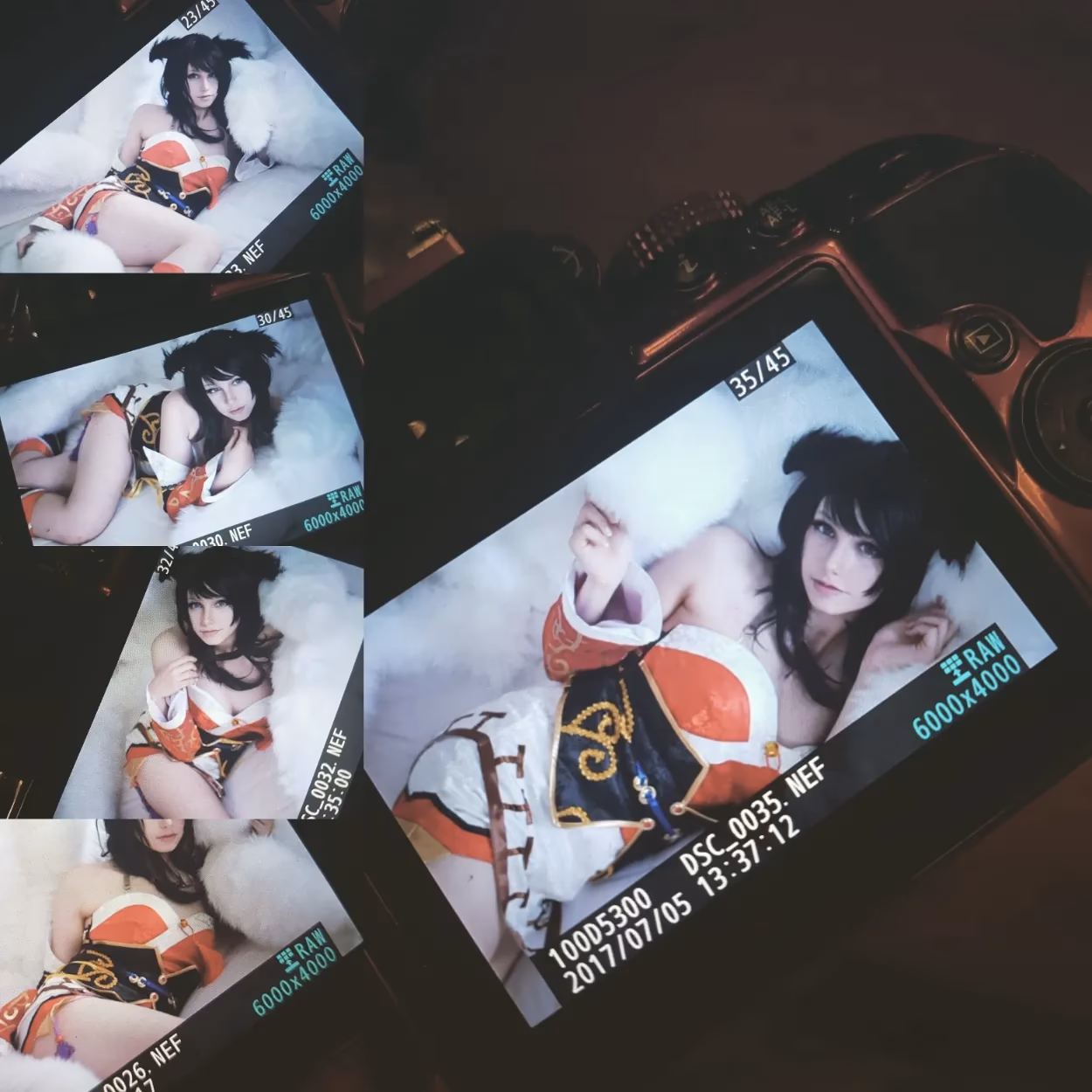 Alexandre is Fluffy as Ahri — cosplay photo 2 of 14
