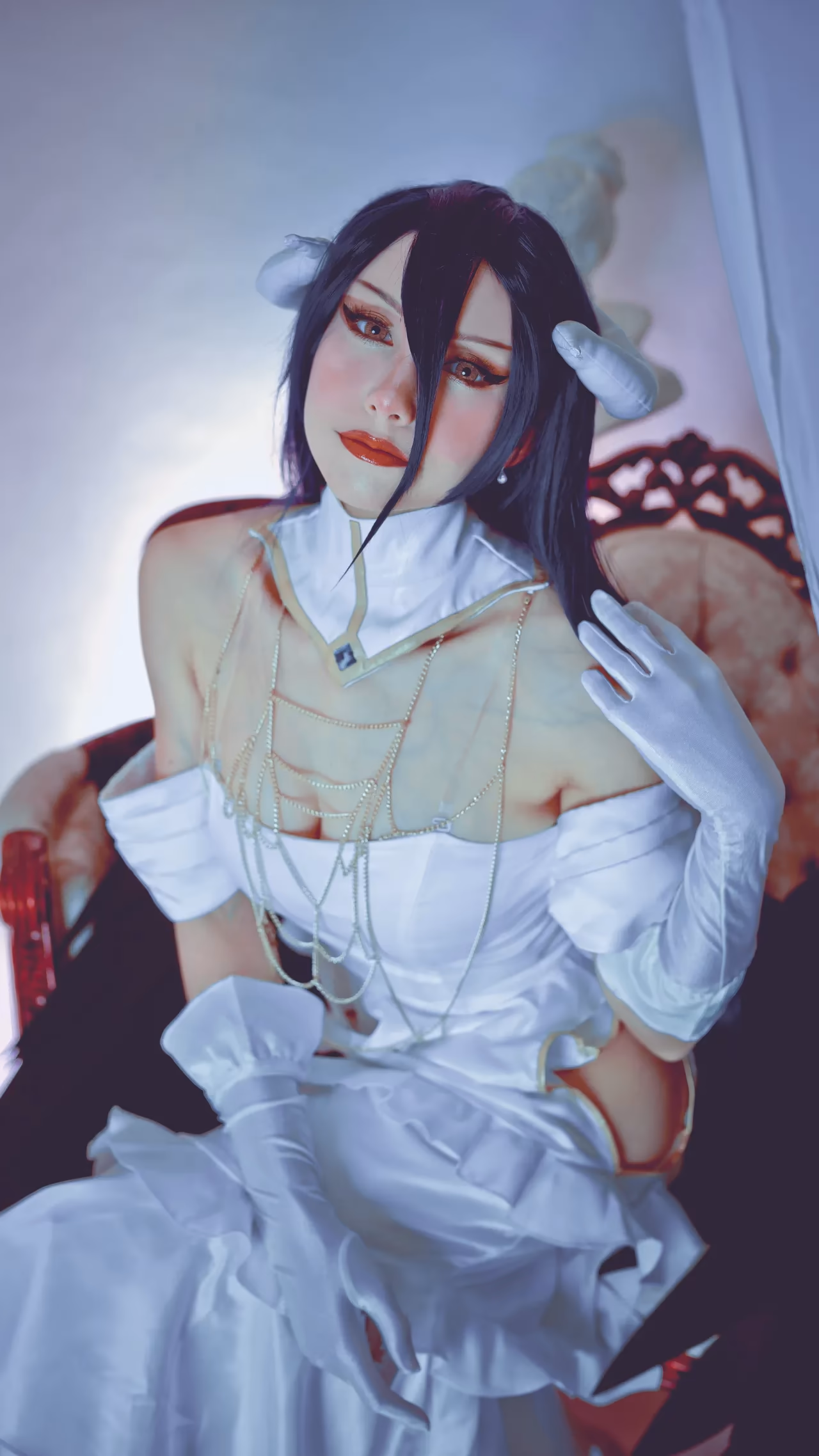 Alexandre is Fluffy as Albedo — cosplay photo 4 of 20