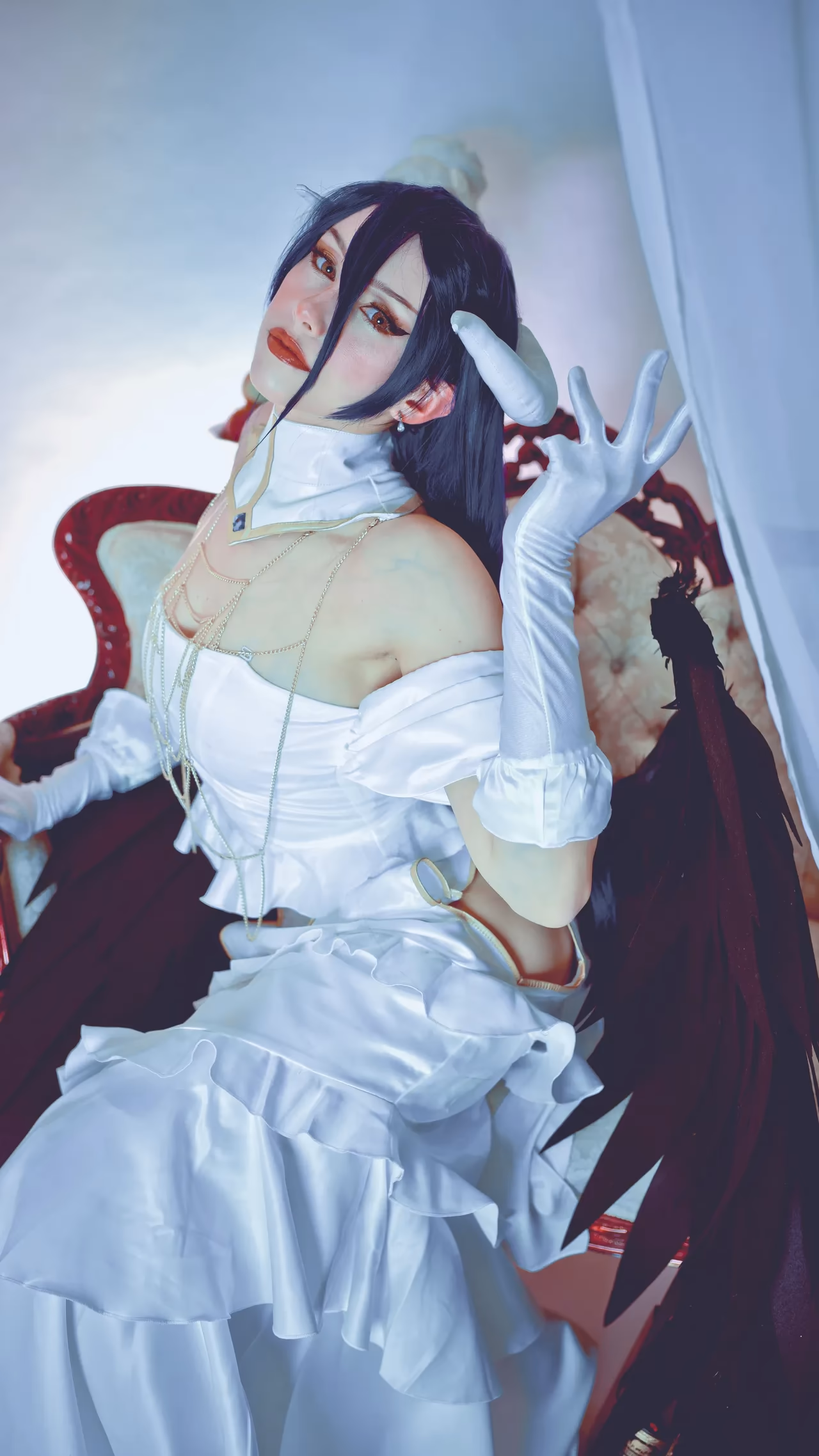 Alexandre is Fluffy as Albedo — cosplay photo 5 of 20