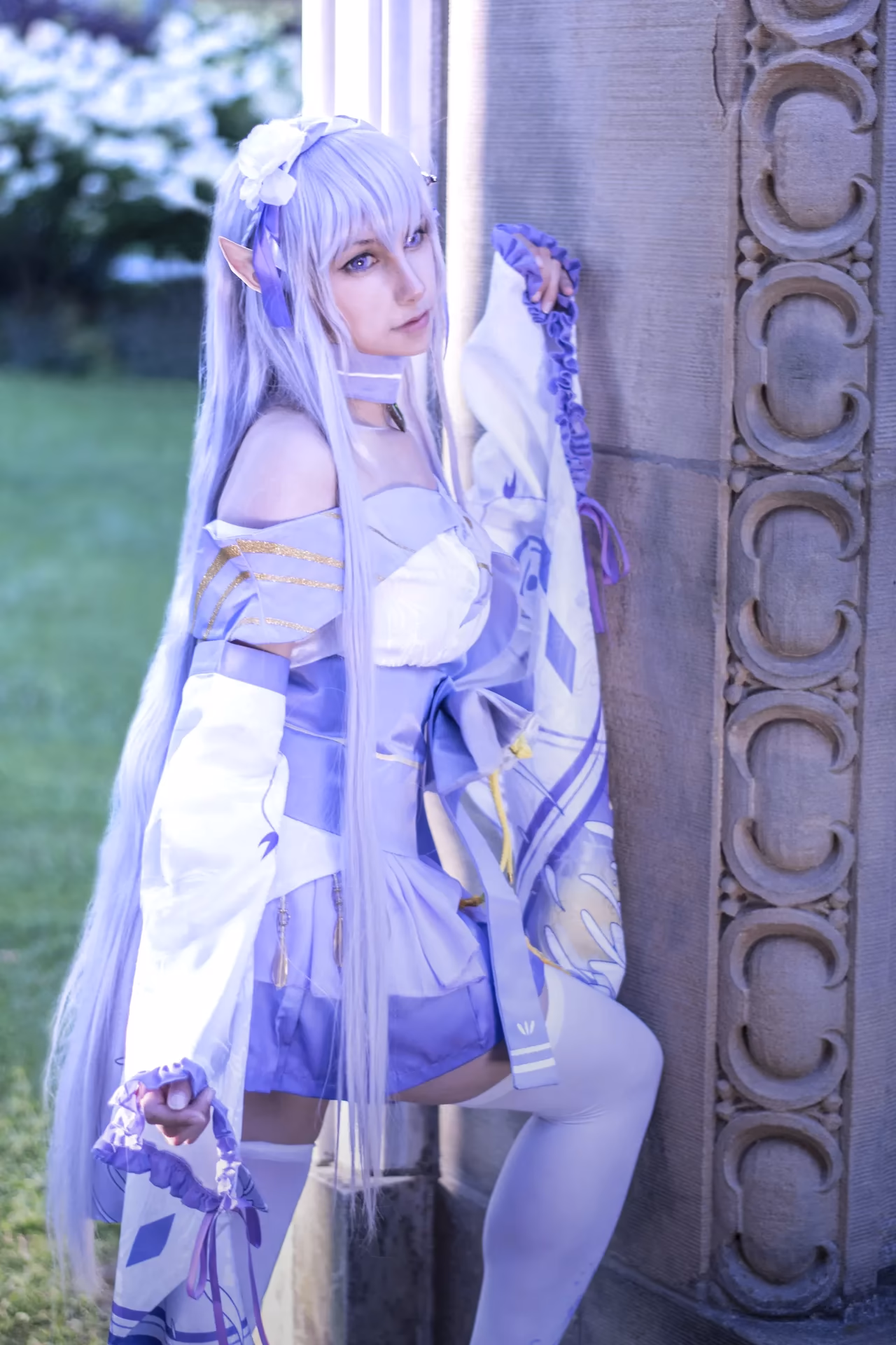 Alexandre is Fluffy as Emilia — cosplay photo 11 of 13