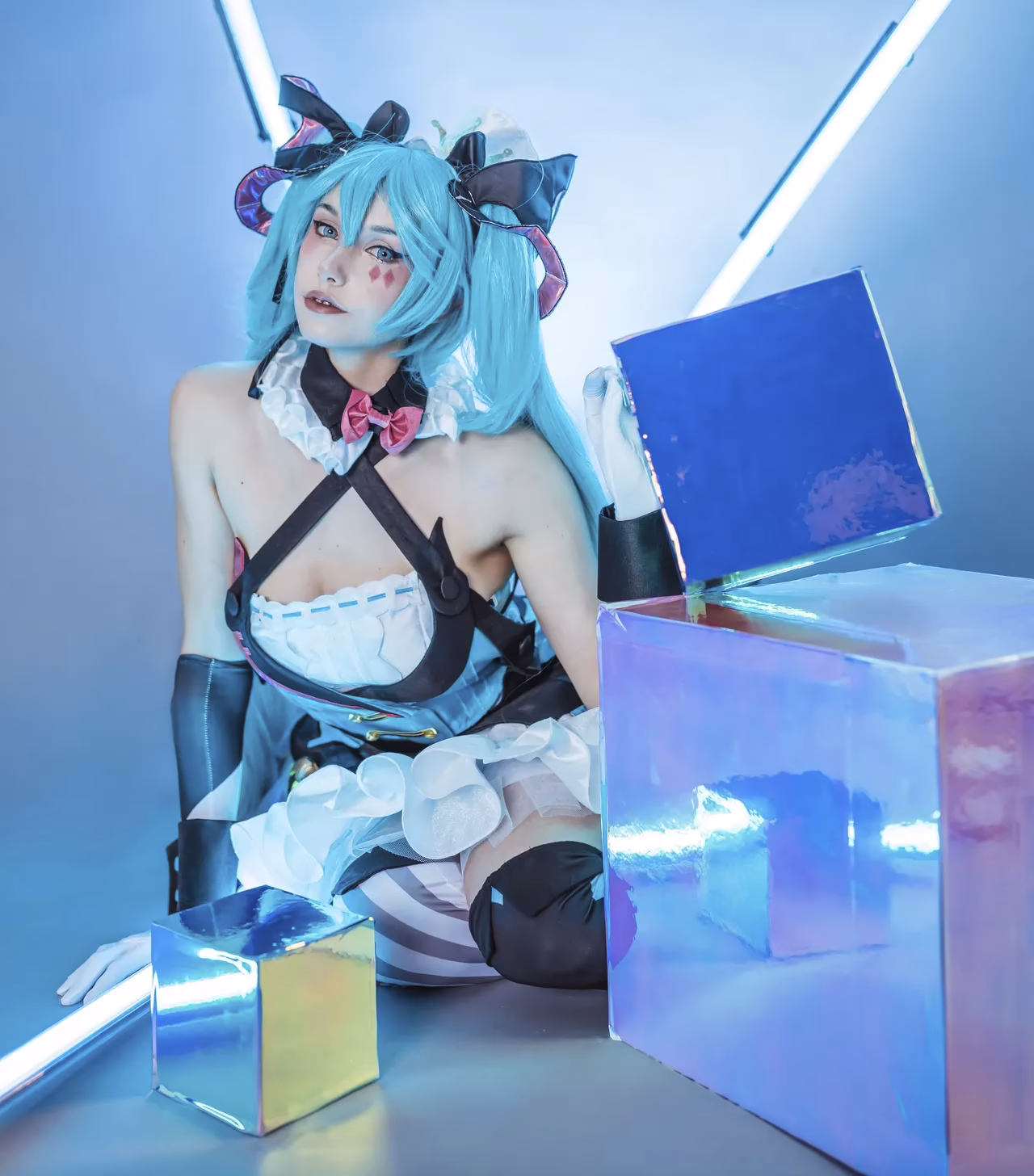 Alexandre is Fluffy as Hatsune Miku — cosplay photo 6 of 10