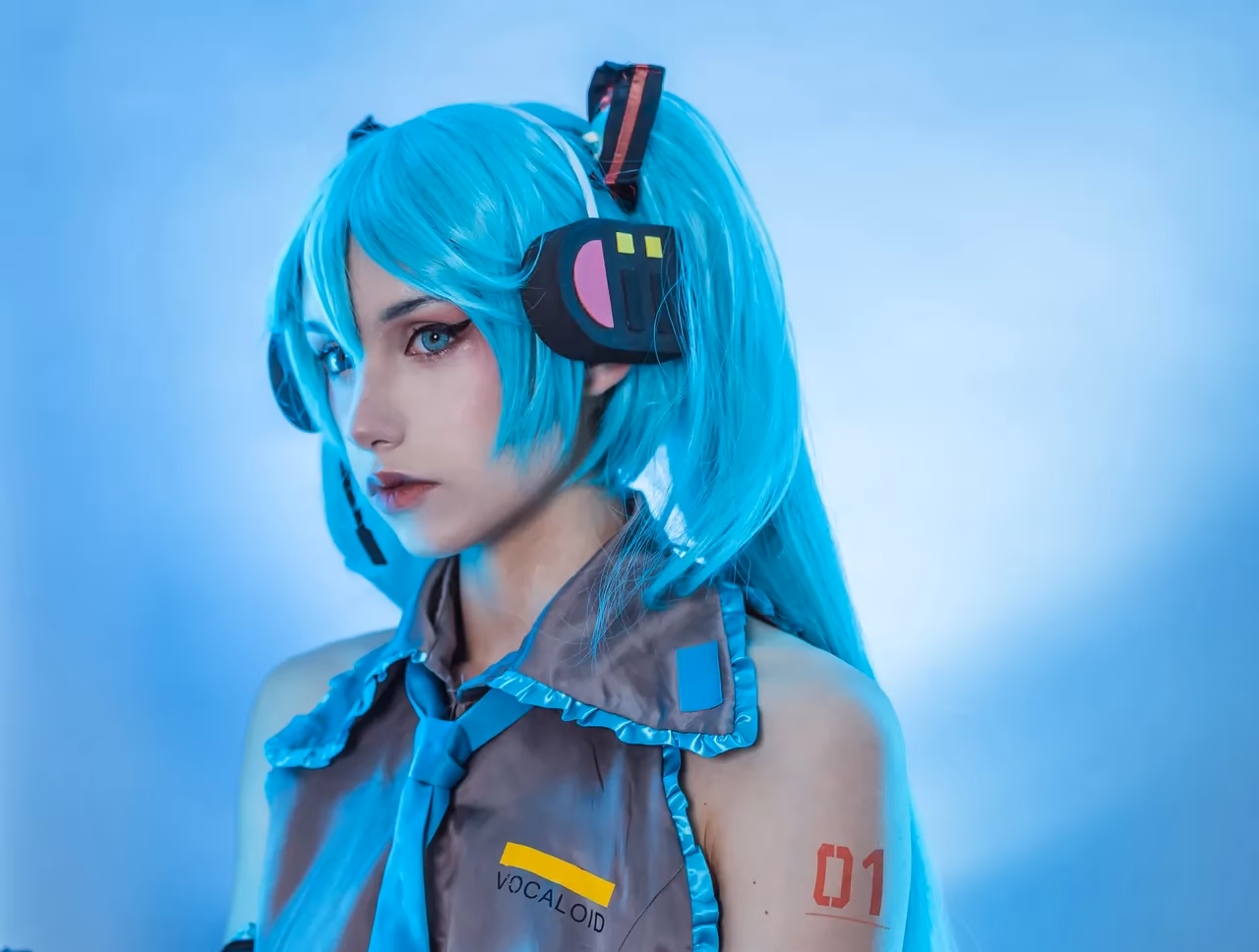 Alexandre is Fluffy as Hatsune Miku — cosplay photo 6 of 10