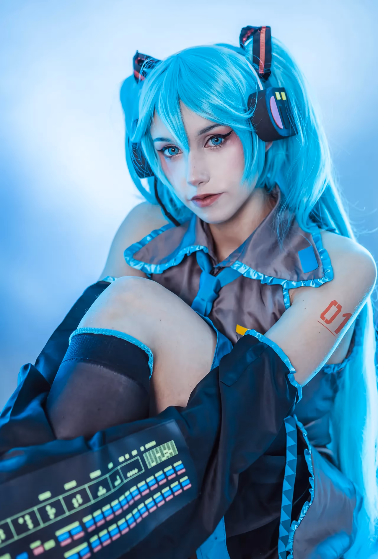 Alexandre is Fluffy as Hatsune Miku — cosplay photo 9 of 10