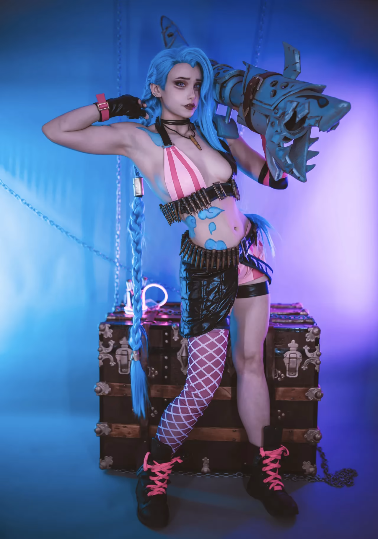 Alexandre is Fluffy as Jinx — cosplay photo 3 of 19