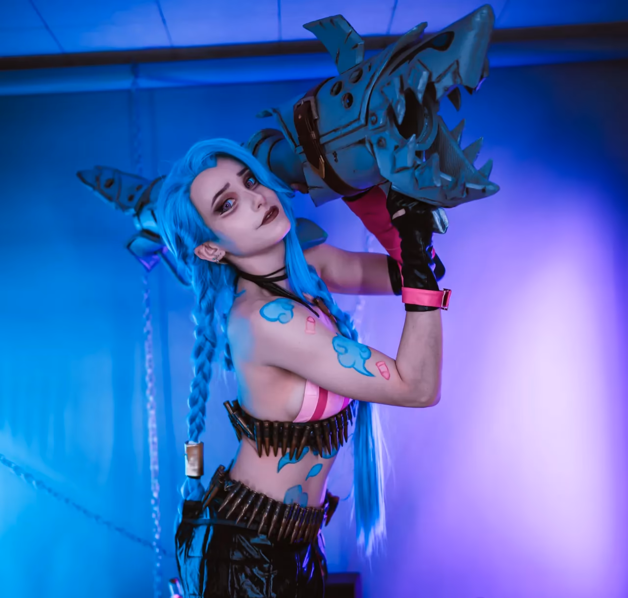 Alexandre is Fluffy as Jinx — cosplay photo 4 of 19