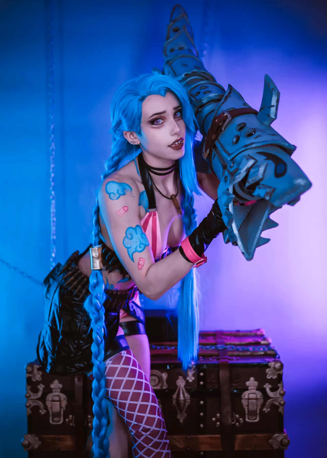 Alexandre is Fluffy as Jinx — cosplay photo 6 of 19