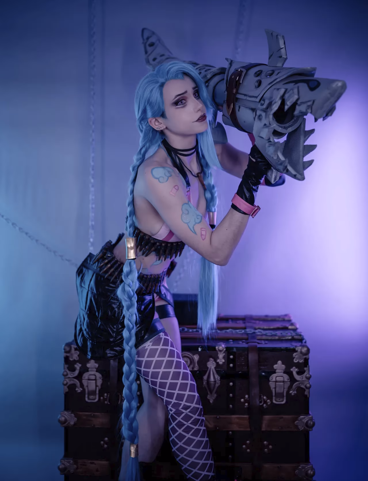 Alexandre is Fluffy as Jinx — cosplay photo 7 of 19