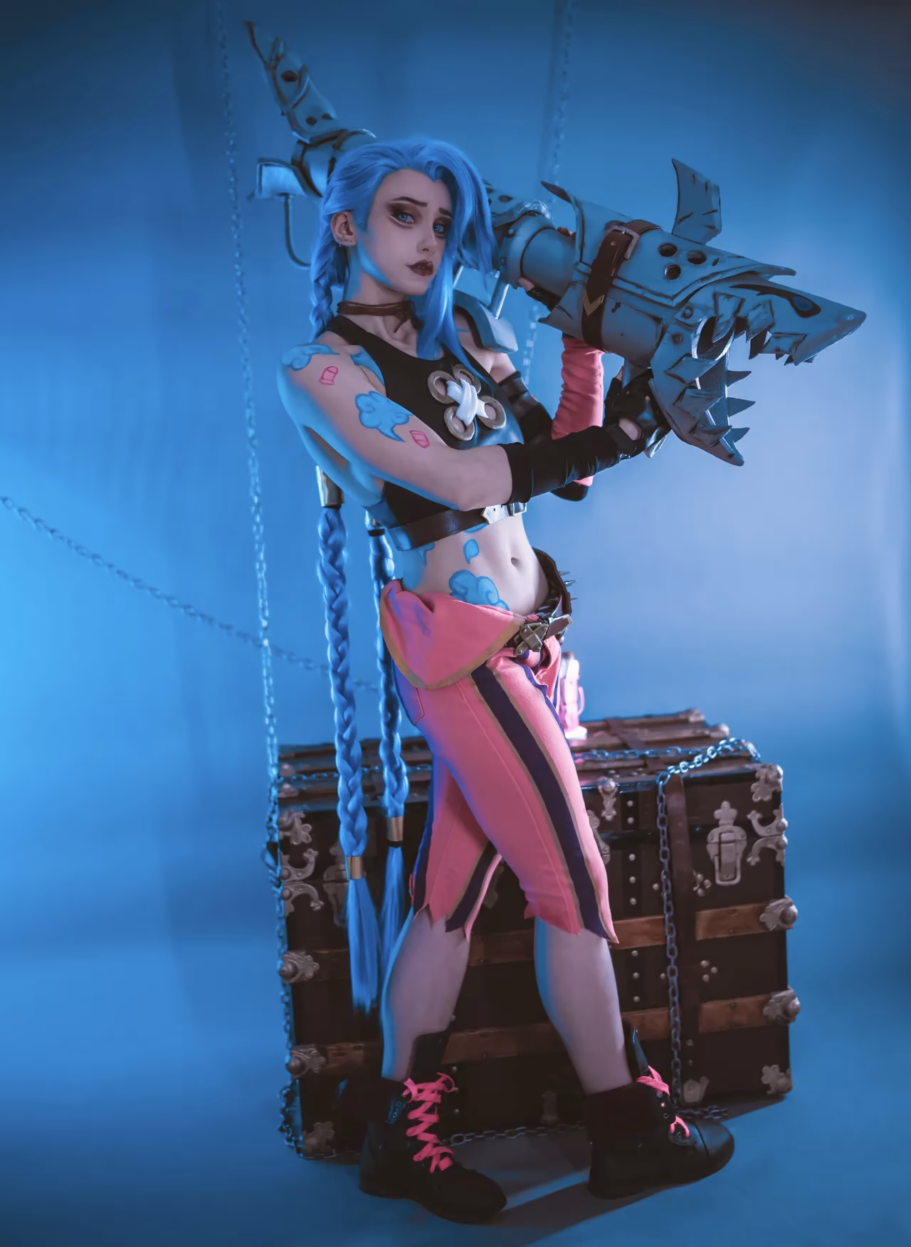 Alexandre is Fluffy as Jinx — cosplay photo 2 of 20