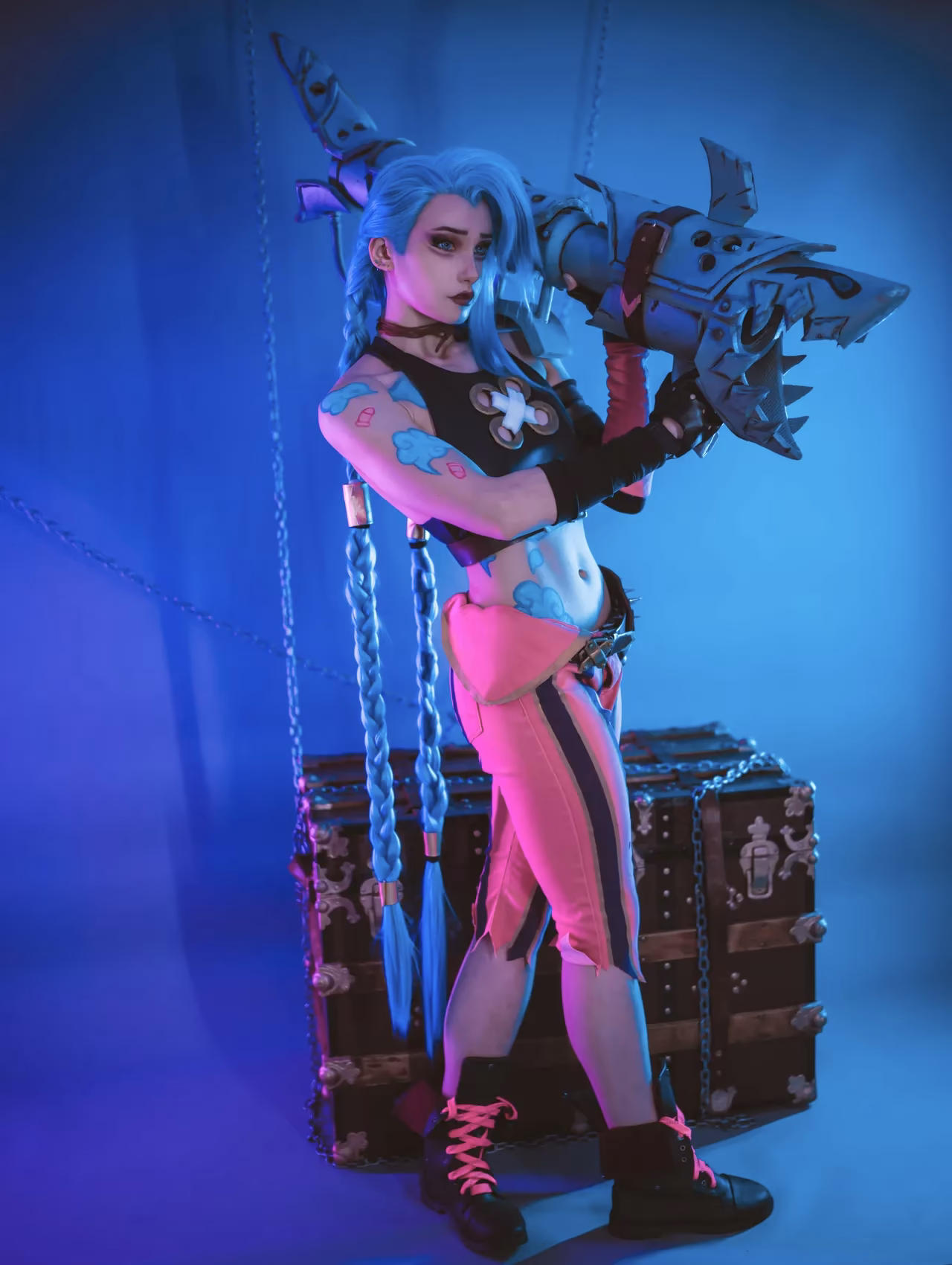 Alexandre is Fluffy as Jinx — cosplay photo 3 of 20