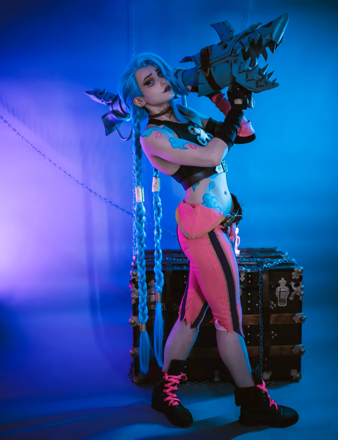 Alexandre is Fluffy as Jinx — cosplay photo 4 of 20