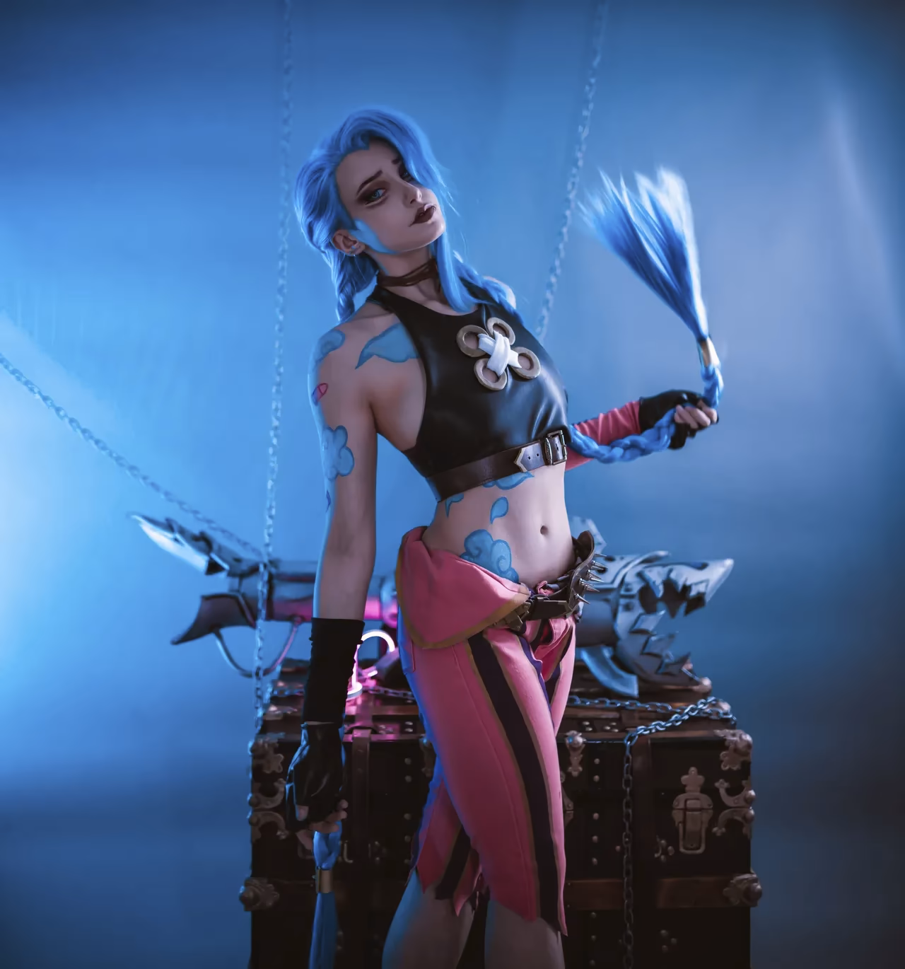 Alexandre is Fluffy as Jinx — cosplay photo 5 of 20