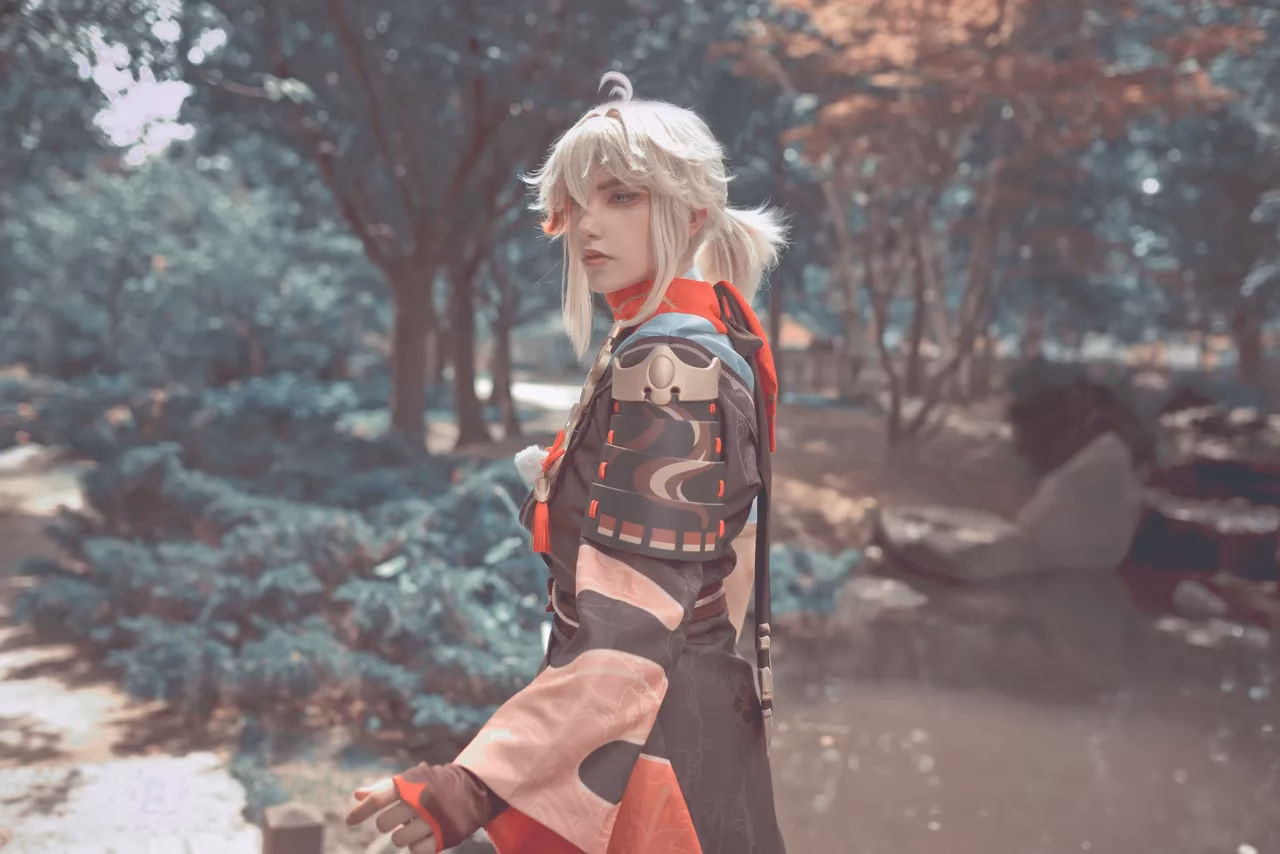 Alexandre is Fluffy as Kaedehara Kazuha — cosplay photo 3 of 12