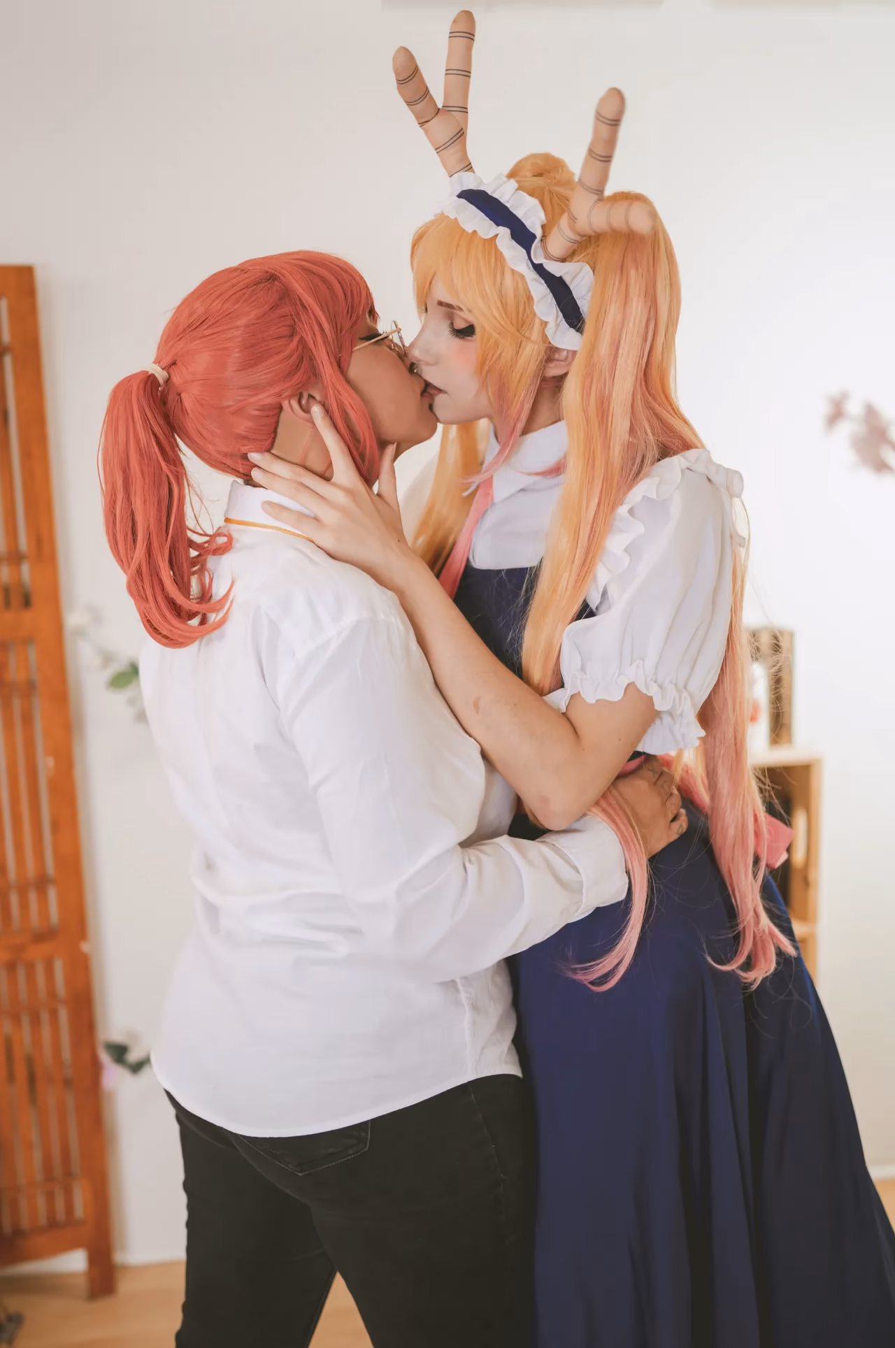 Alexandre is Fluffy as Kobayashi and Tohru — cosplay photo 4 of 13