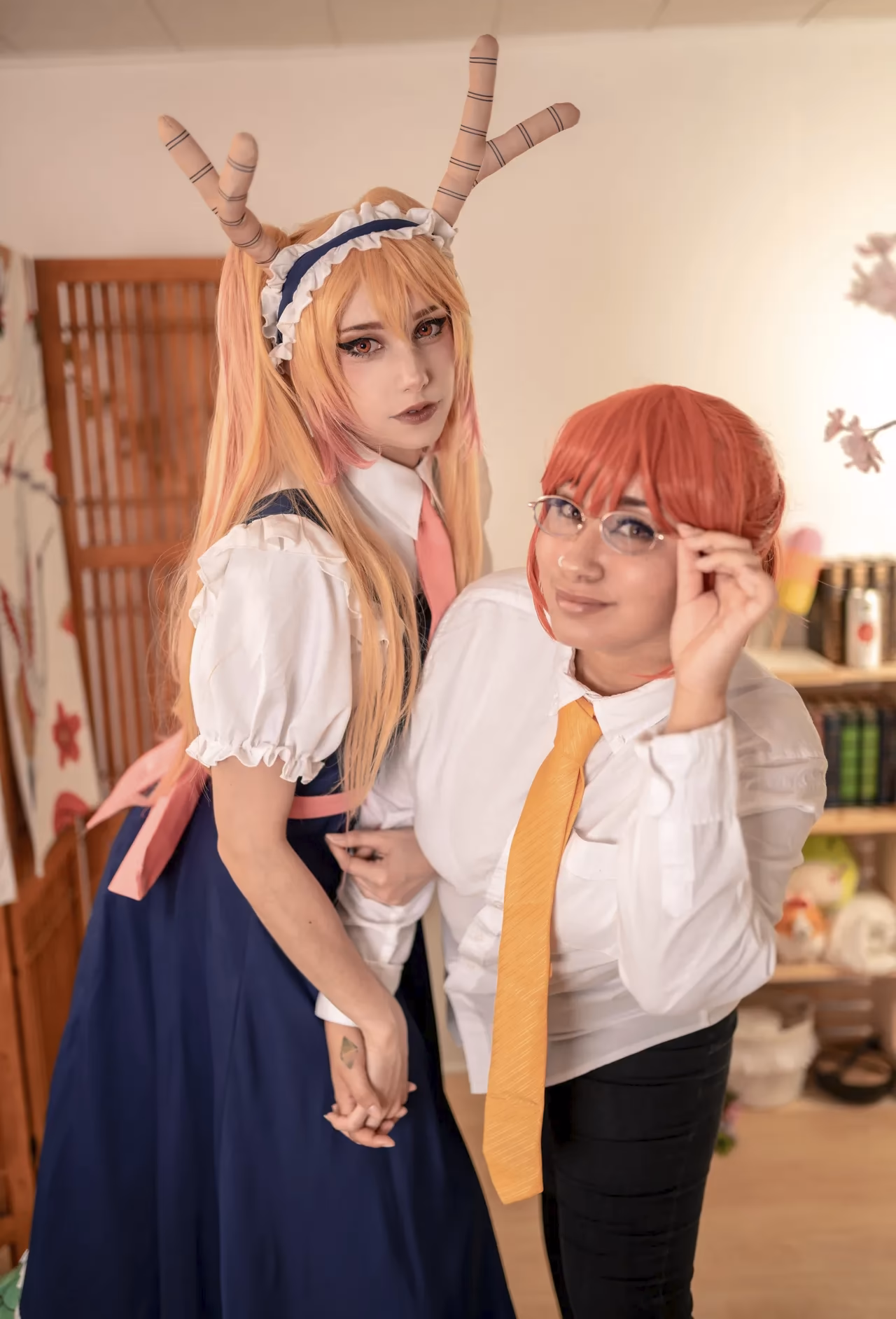 Alexandre is Fluffy as Kobayashi and Tohru — cosplay photo 7 of 13