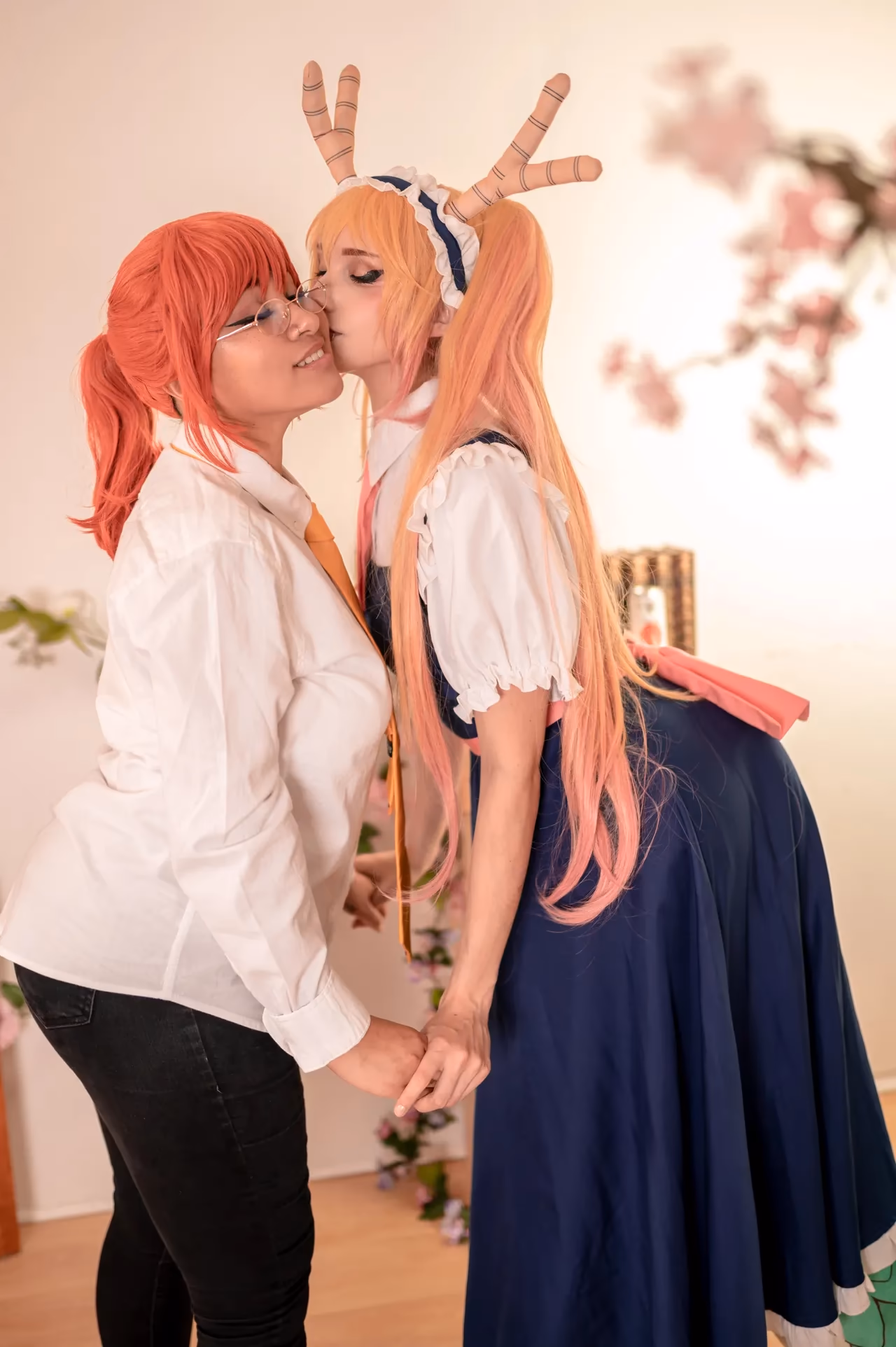 Alexandre is Fluffy as Kobayashi and Tohru — cosplay photo 9 of 13