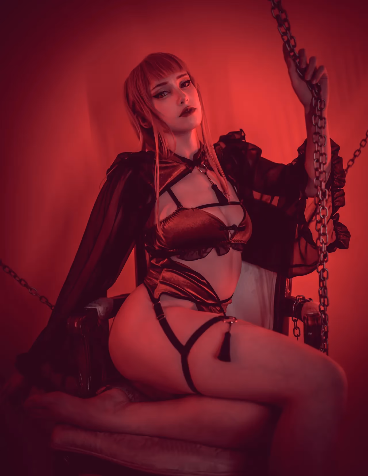 Alexandre is Fluffy as Makima — cosplay photo 15 of 24