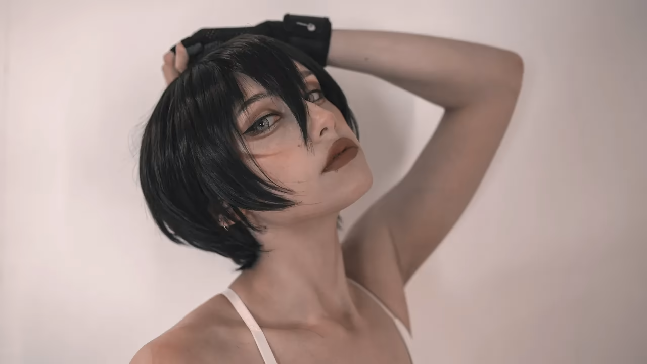 Alexandre is Fluffy as Mikasa Ackerman — cosplay photo 5 of 10