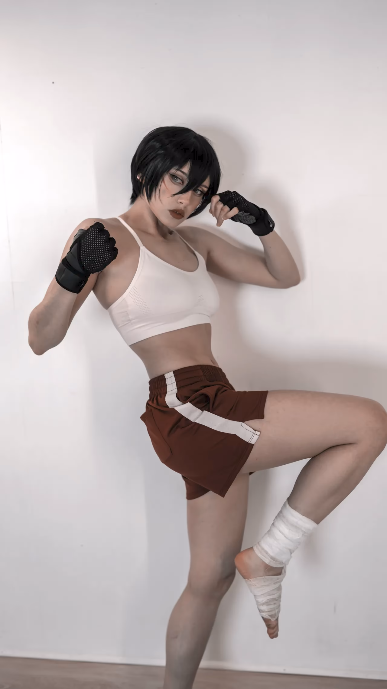 Alexandre is Fluffy as Mikasa Ackerman — cosplay photo 8 of 10