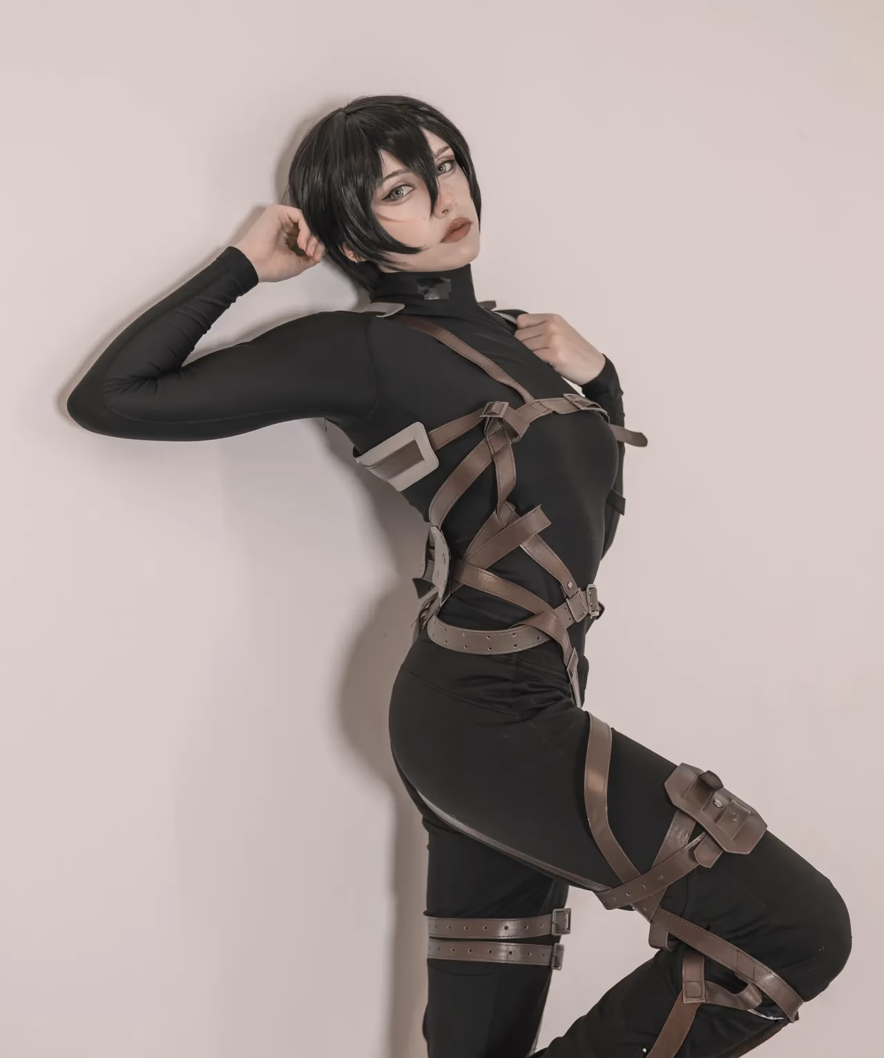 Alexandre is Fluffy as Mikasa Ackerman — cosplay photo 10 of 11