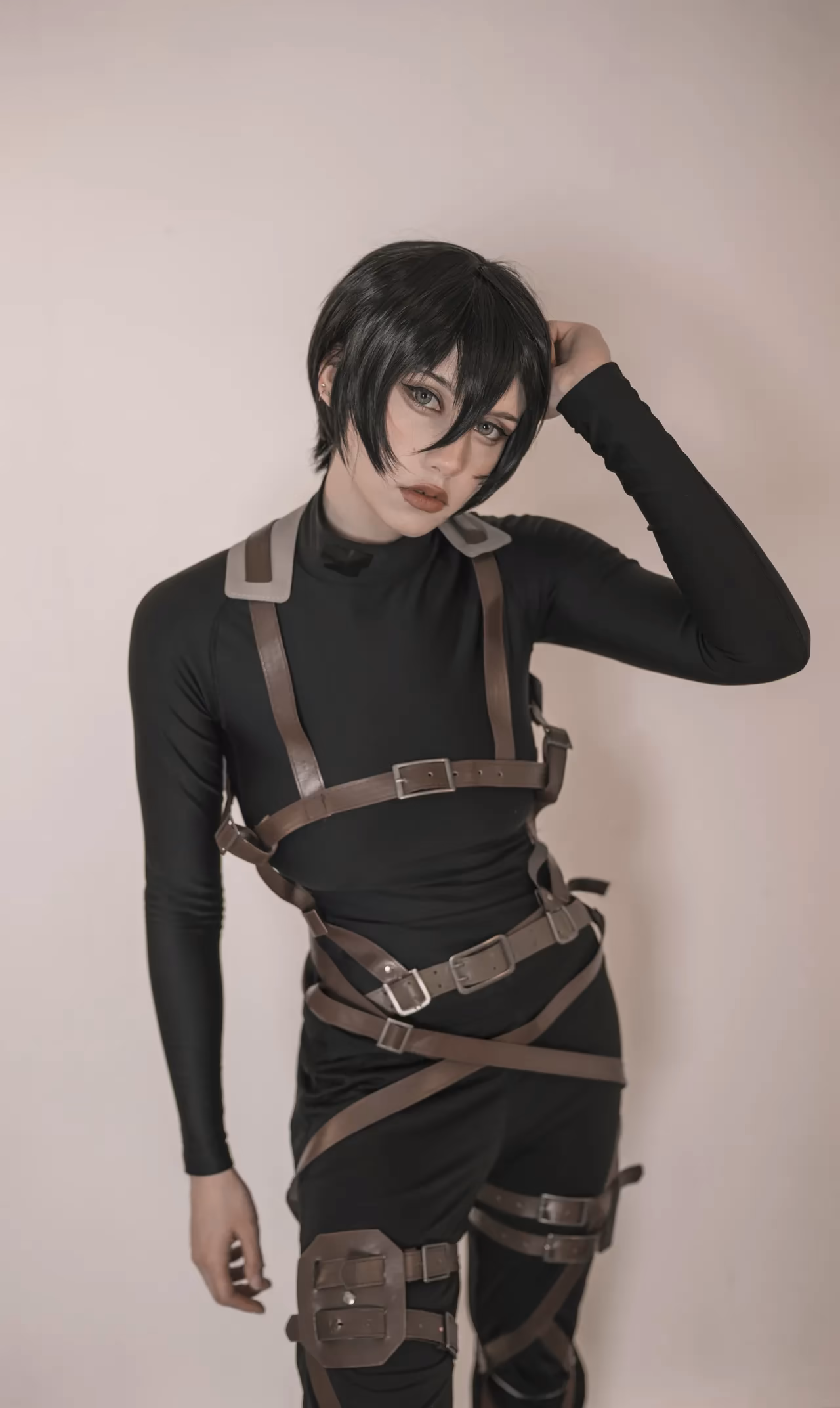 Alexandre is Fluffy as Mikasa Ackerman — cosplay photo 4 of 11