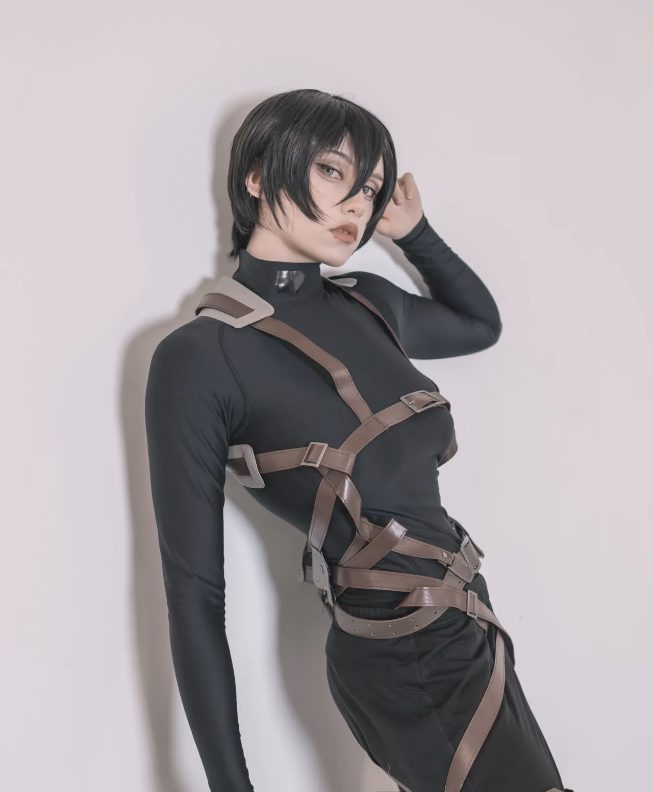 Alexandre is Fluffy as Mikasa Ackerman — cosplay photo 6 of 11