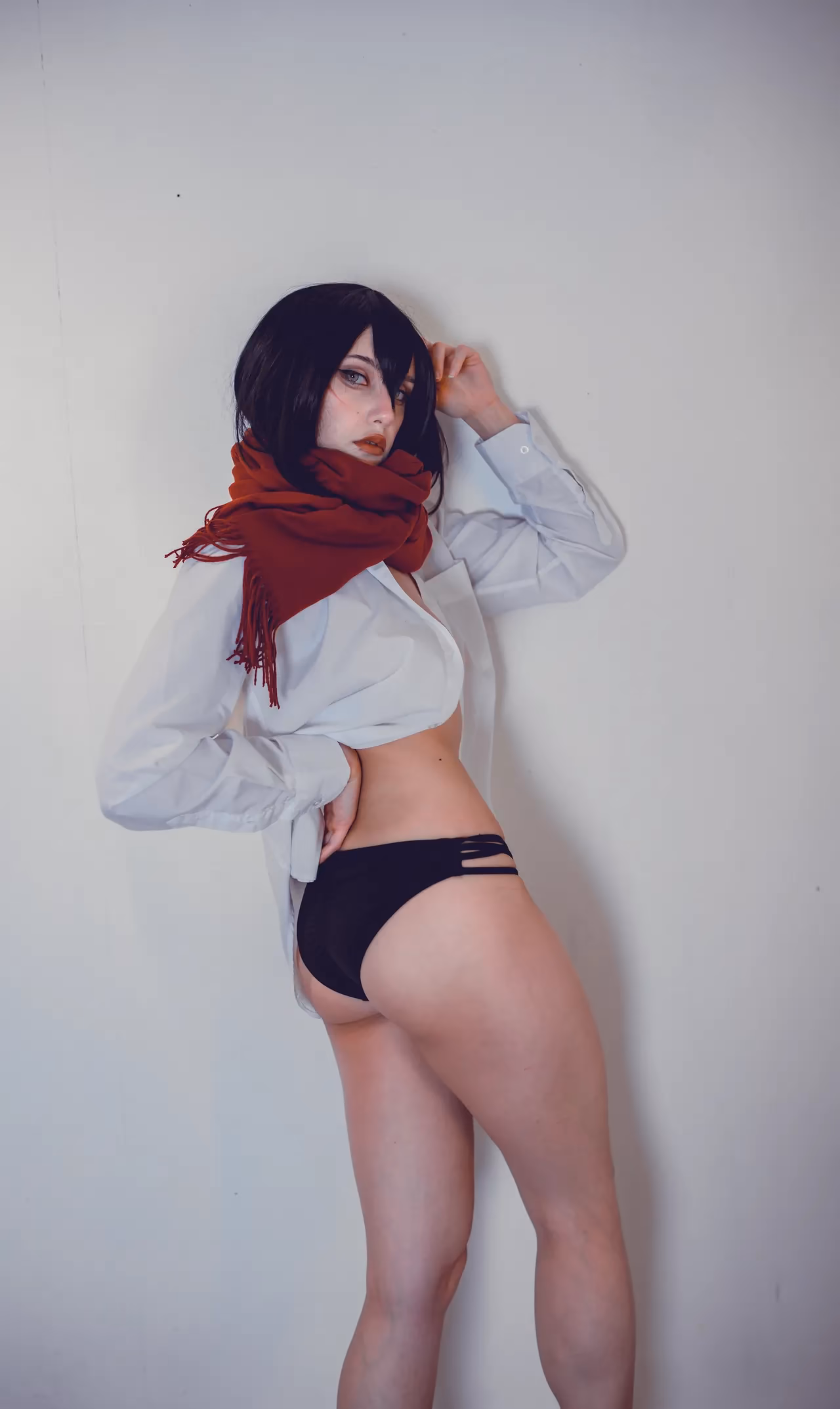 Alexandre is Fluffy as Mikasa Ackerman — cosplay photo 10 of 13
